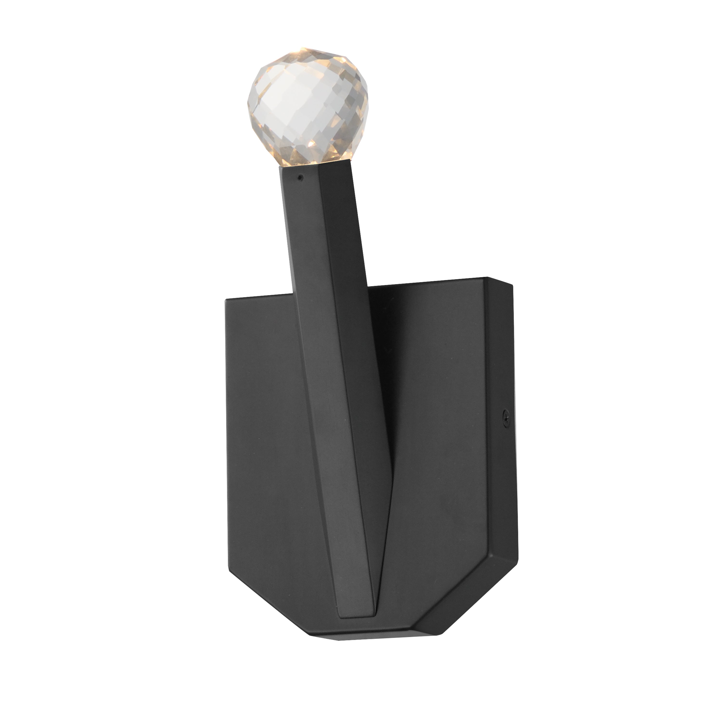 ET2 Lighting E23341-122BK Allumettes LED Wall Sconce in Black