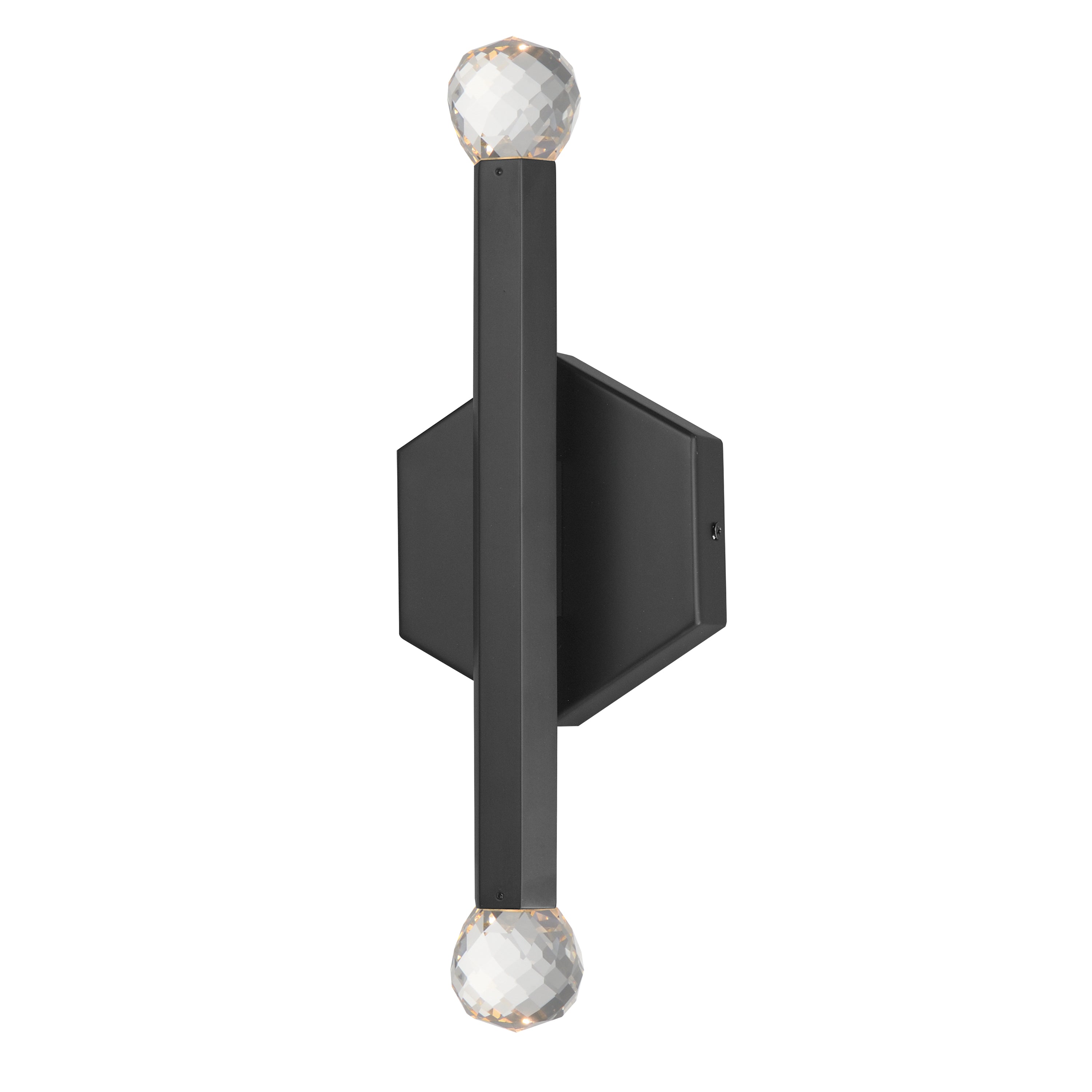 ET2 Lighting E23342-122BK Allumettes LED Wall Sconce in Black