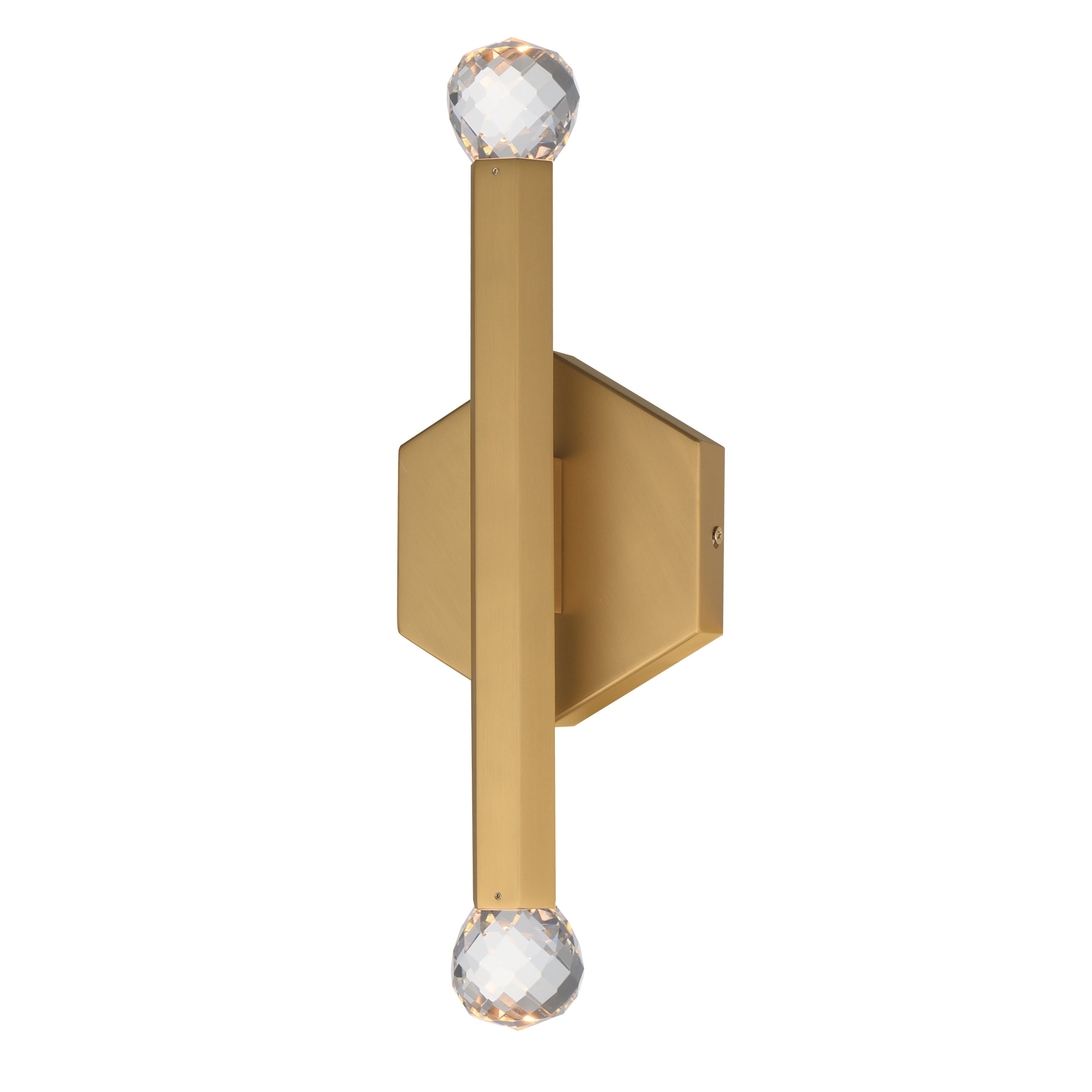 ET2 Lighting E23342-122GLD Allumettes LED Wall Sconce in Gold