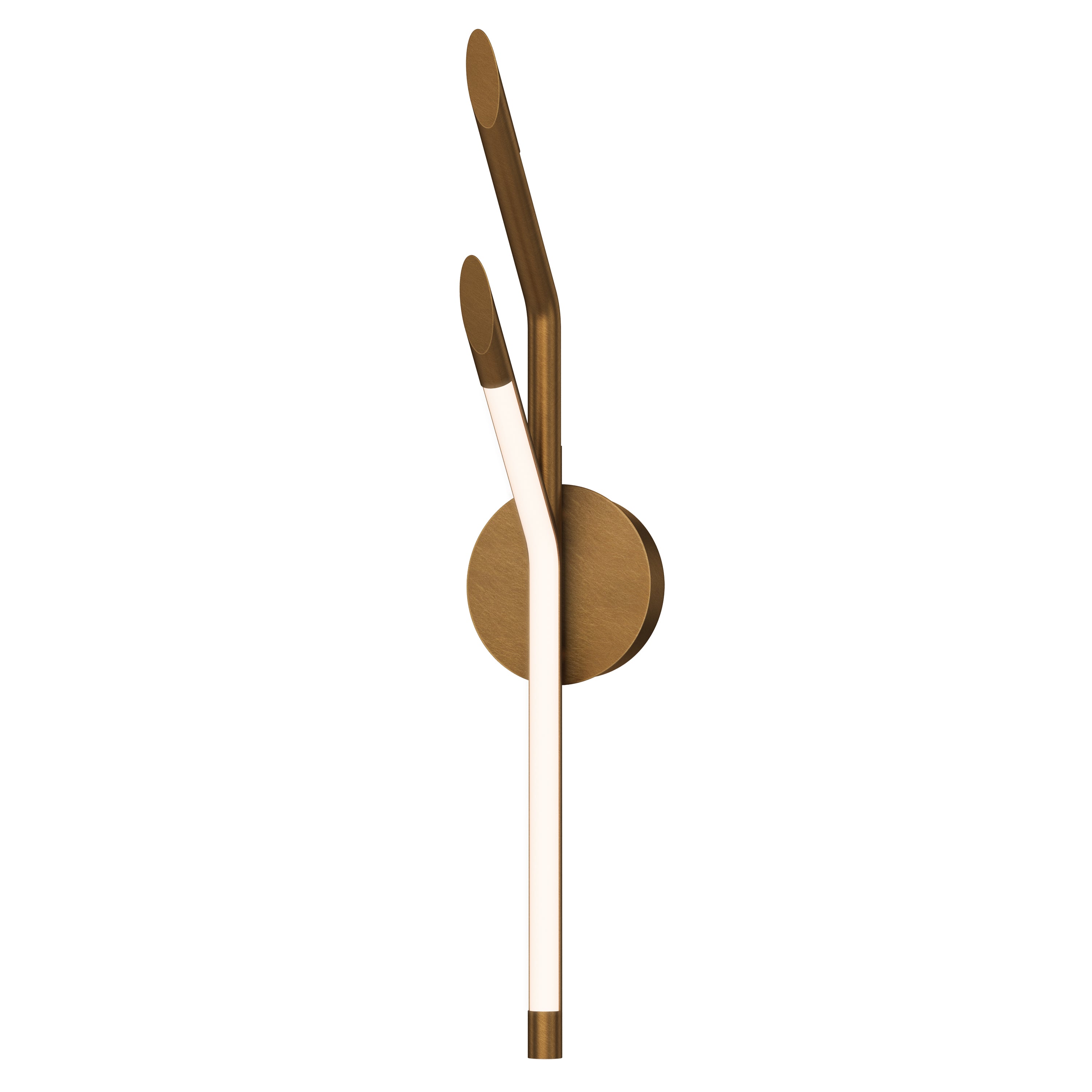 ET2 Lighting E25411-WBR Scion 24" LED Wall Sconce in Weathered Brass