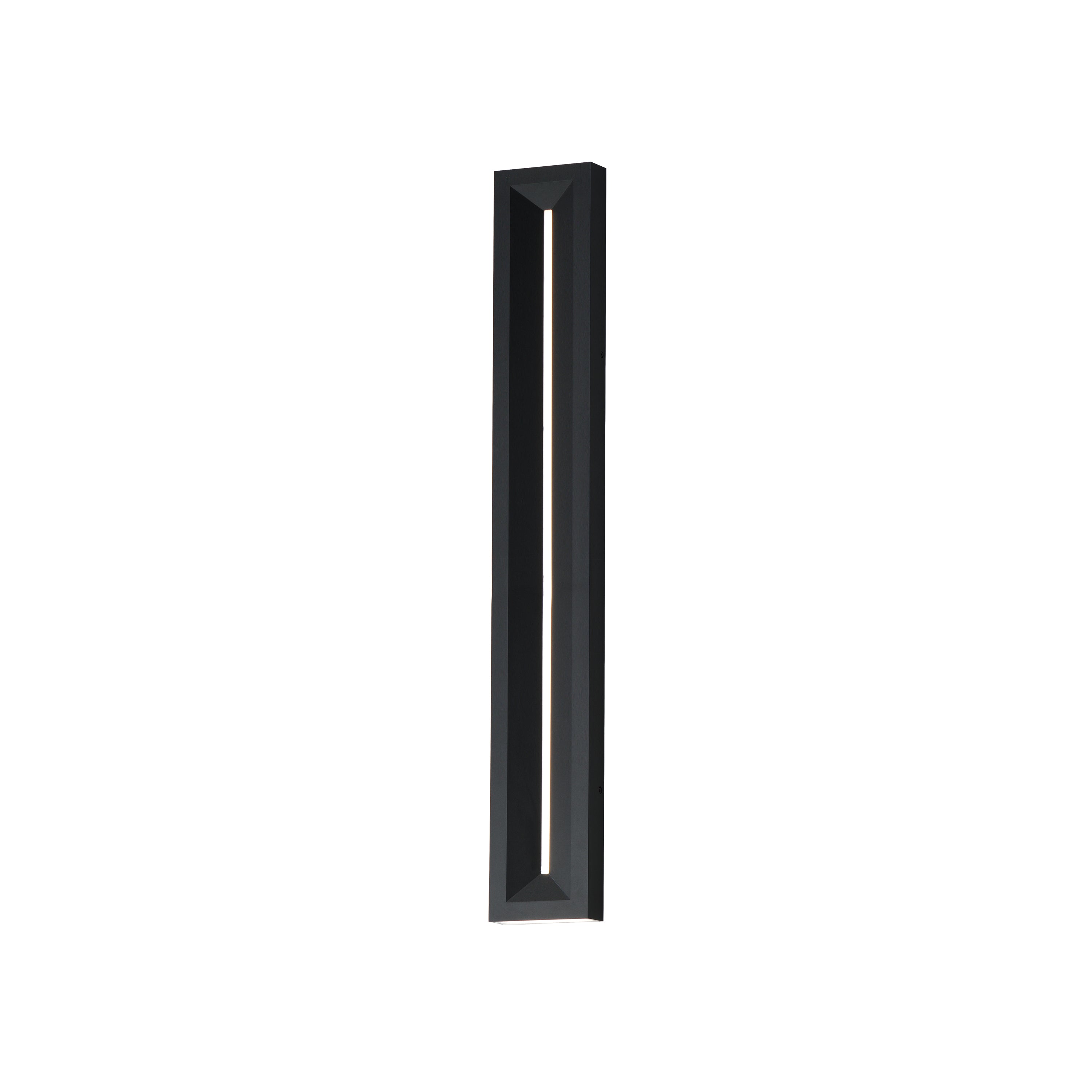ET2 Lighting E30333-BK Fosso 35" LED Outdoor Wall Sconce in Black