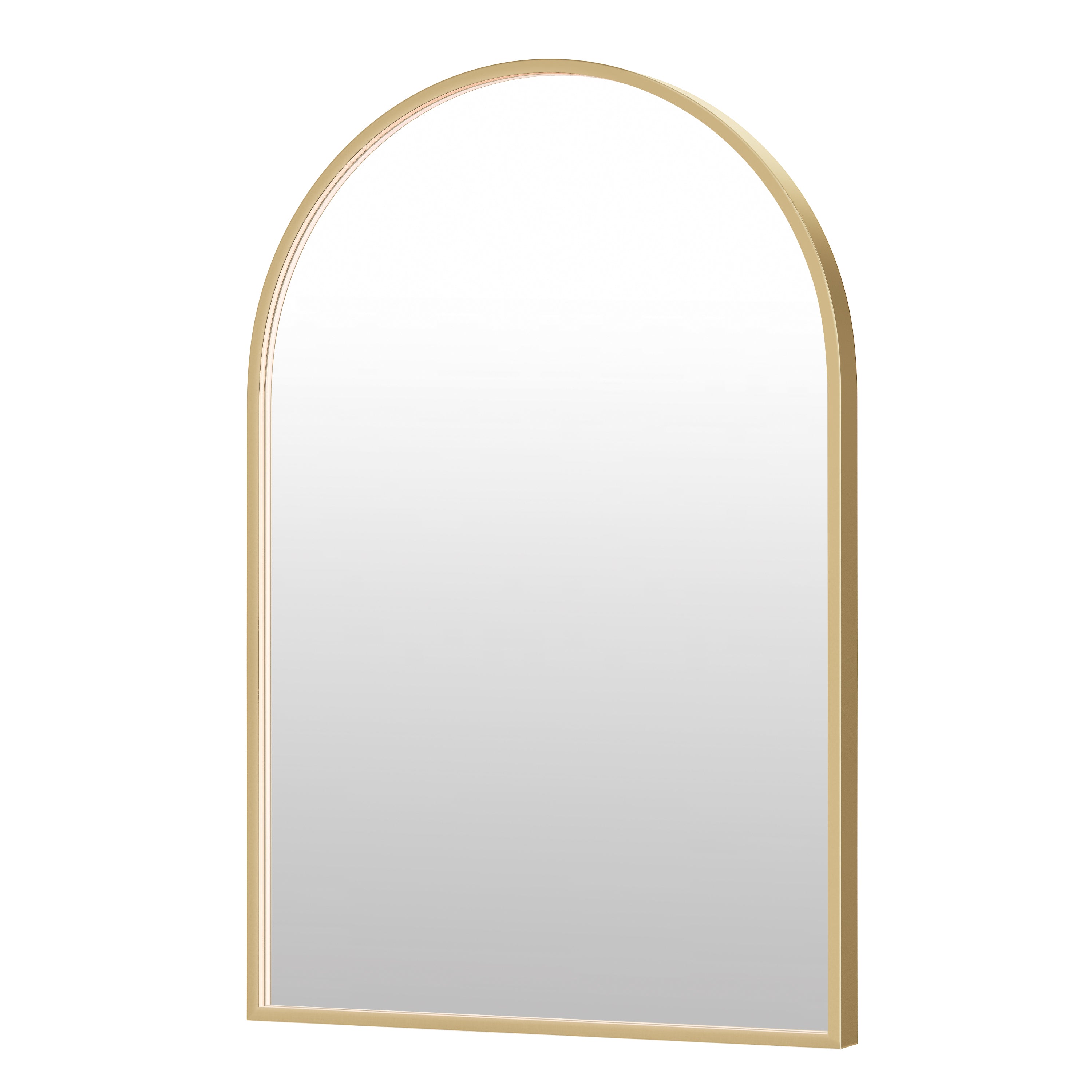 ET2 Lighting E42073-GLD Elisse Arch 24"x36" LED Mirror in Gold