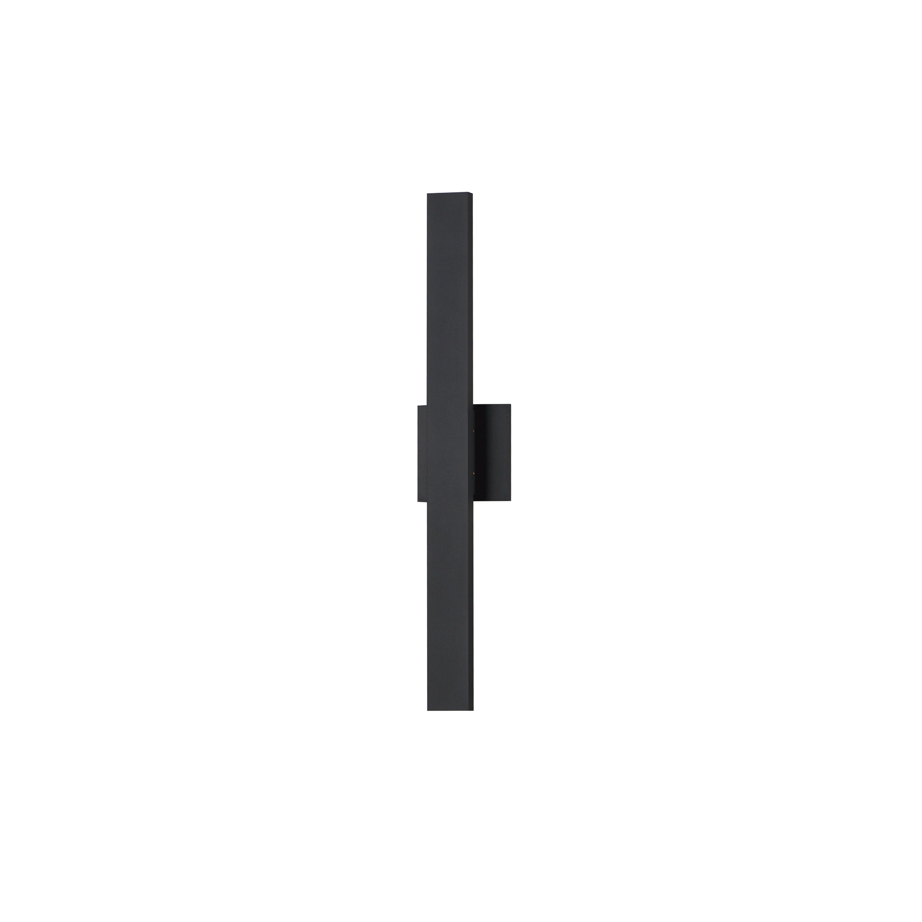 ET2 Lighting E42342-BK Alumilux: Line 5CCT 24" LED Outdoor Wall Sconce in Black