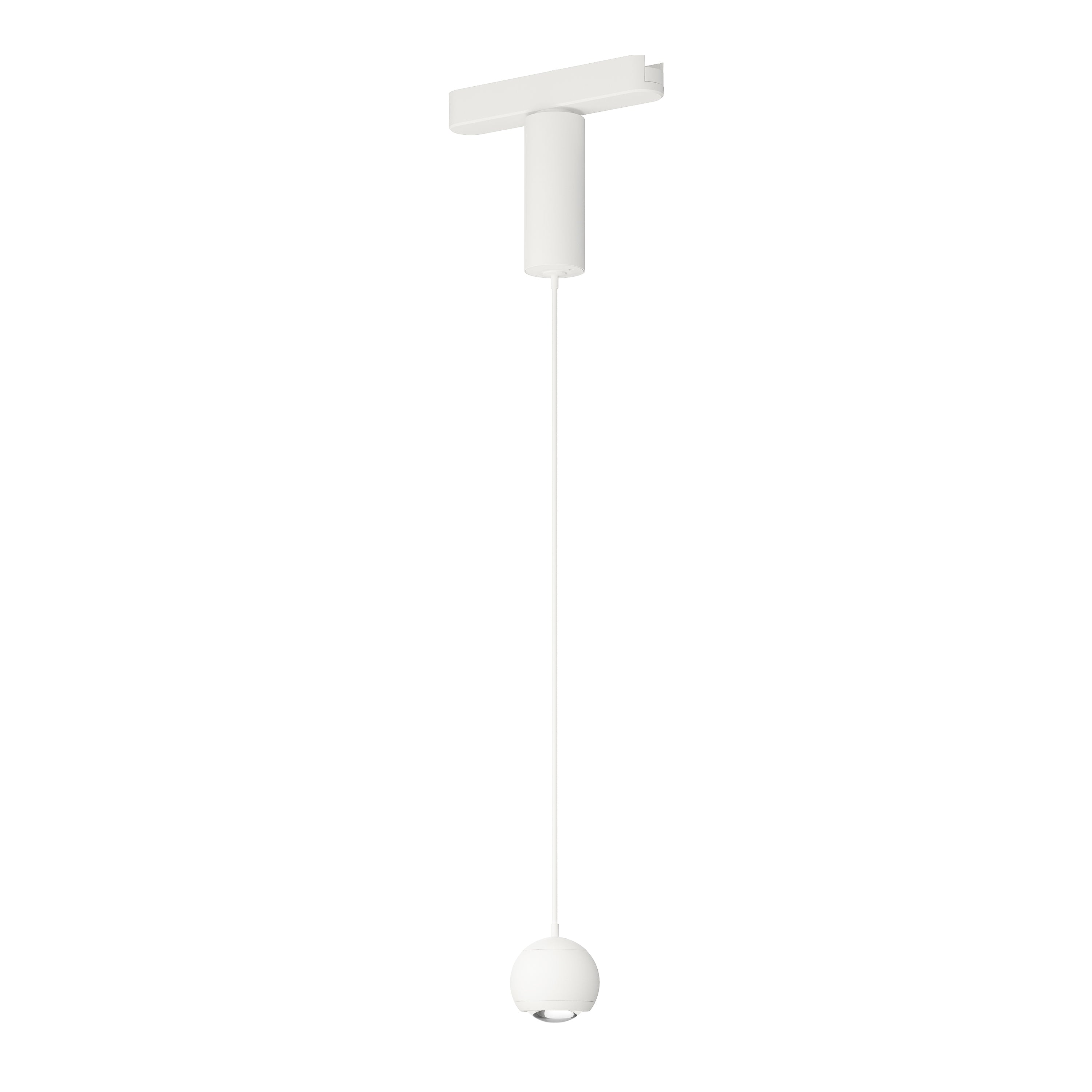 ET2 Lighting ETL31251-WT Continuum Track 2" Sphere Pendant in White
