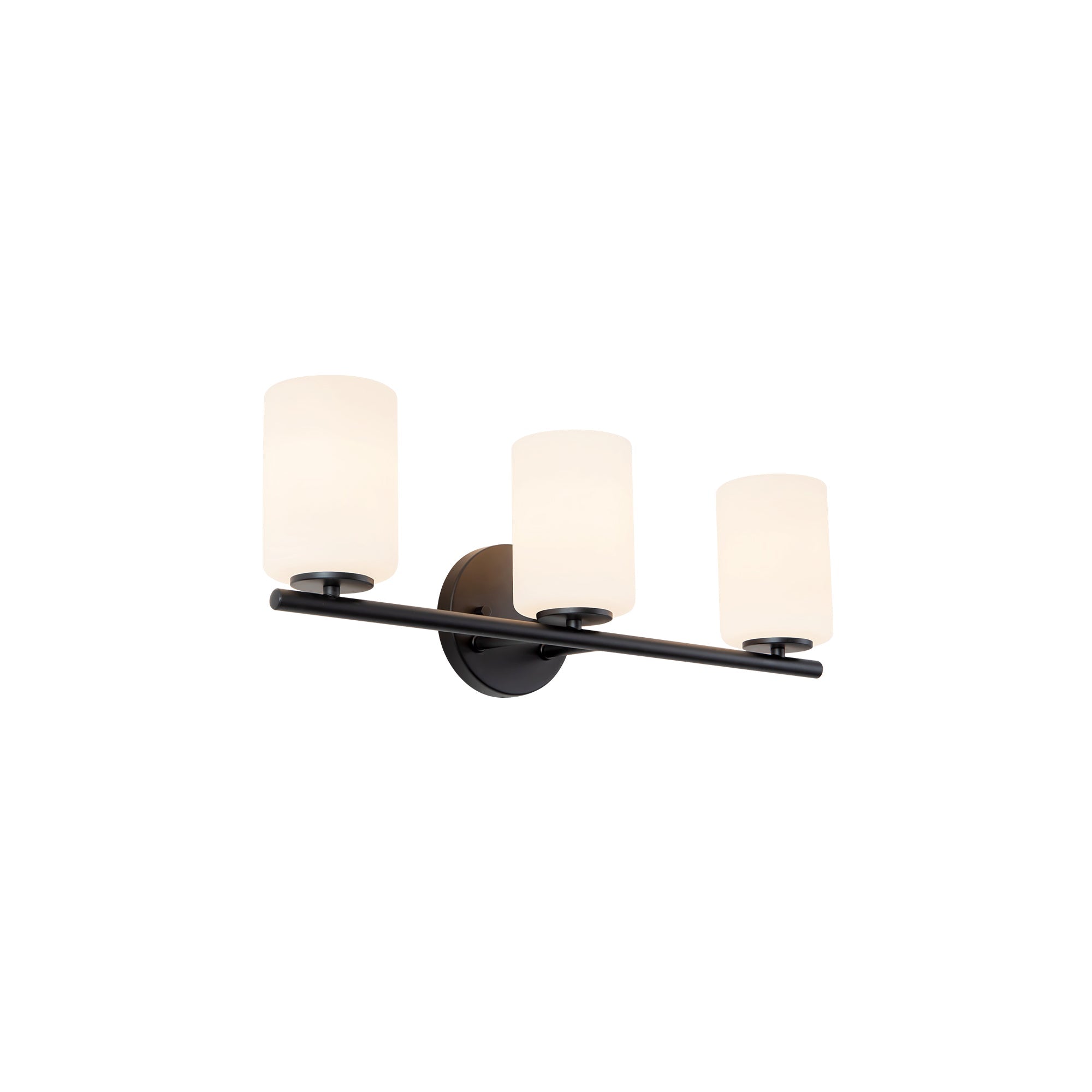 Kuzco Canada - VL0712722BK - Applique murale trois lumières - Ezra - Noir