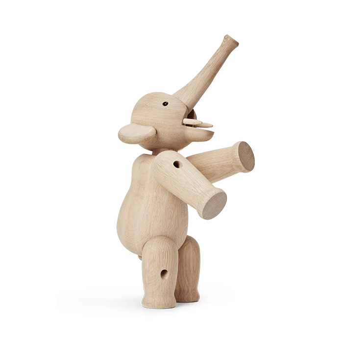 Kay Bojesen 39549 Elephant Wooden Figurine in Oak