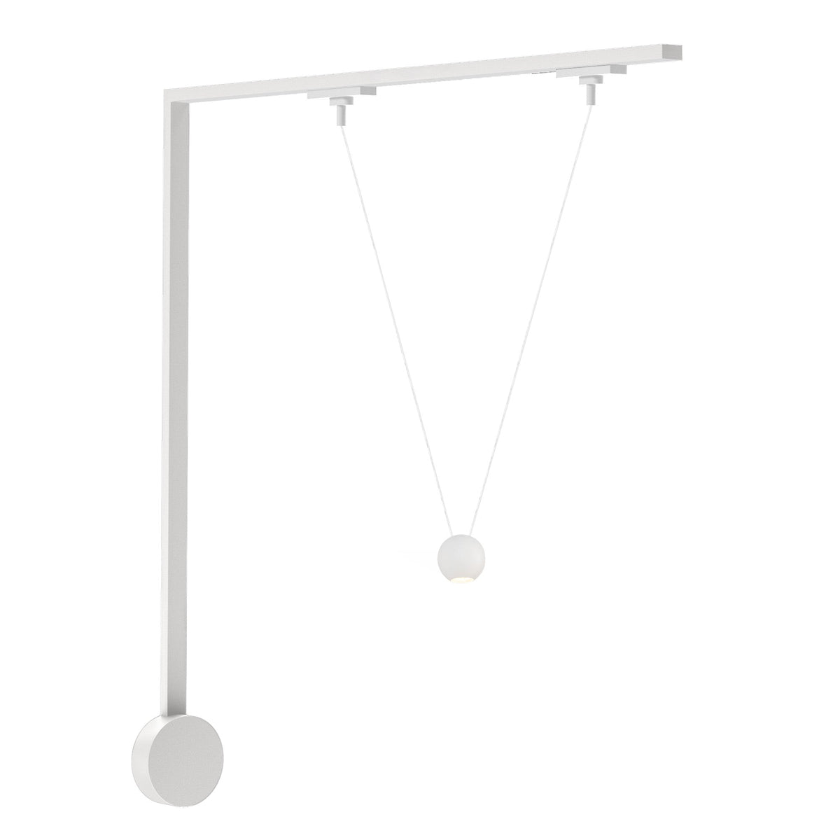 Kuzco Lighting TR1W4-P27203-WH Trilo LED Wall Kit - Faria Double in White