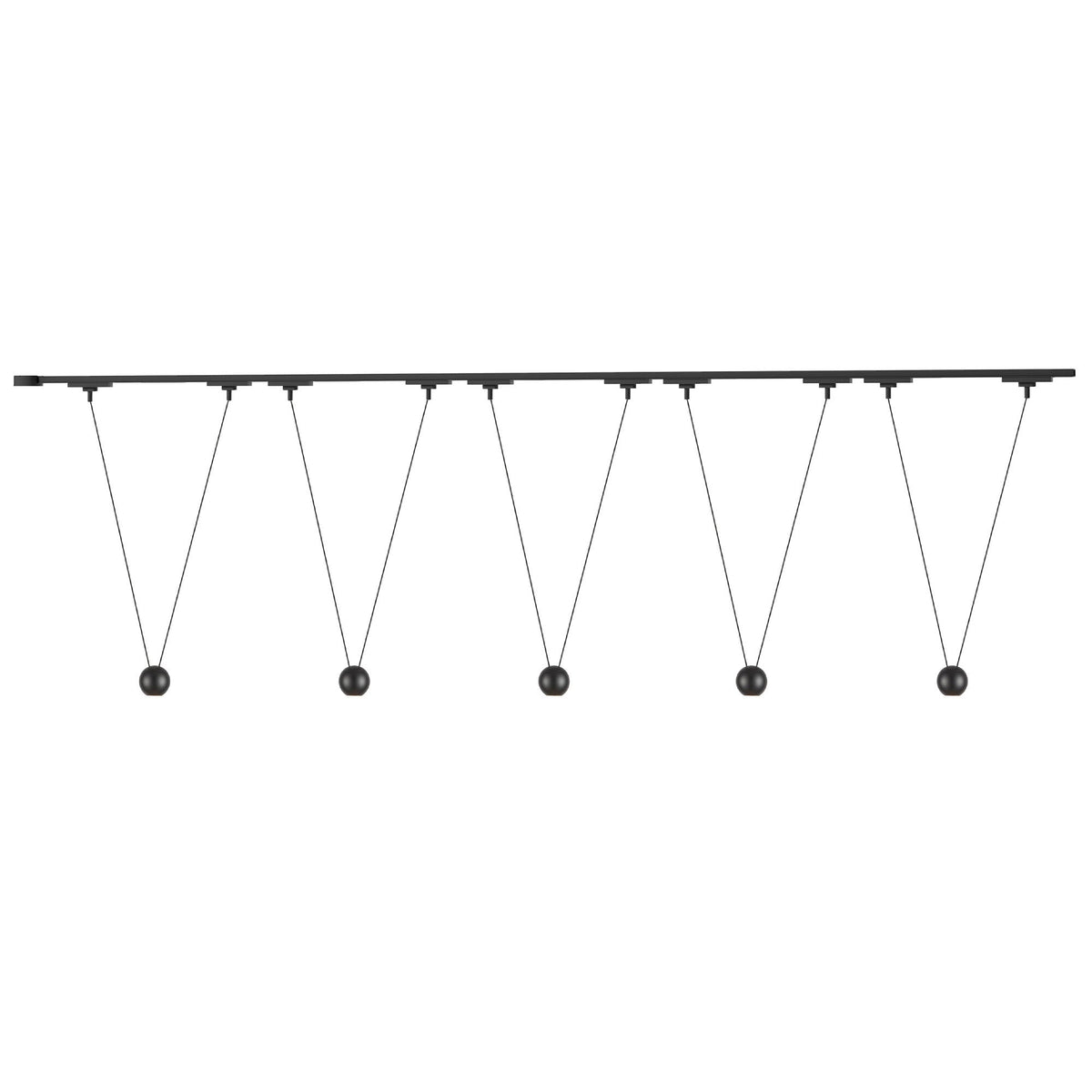 Kuzco Lighting TR5C-P27203-BG Trilo LED Ceiling Kit - Faria Double in Brushed Gold