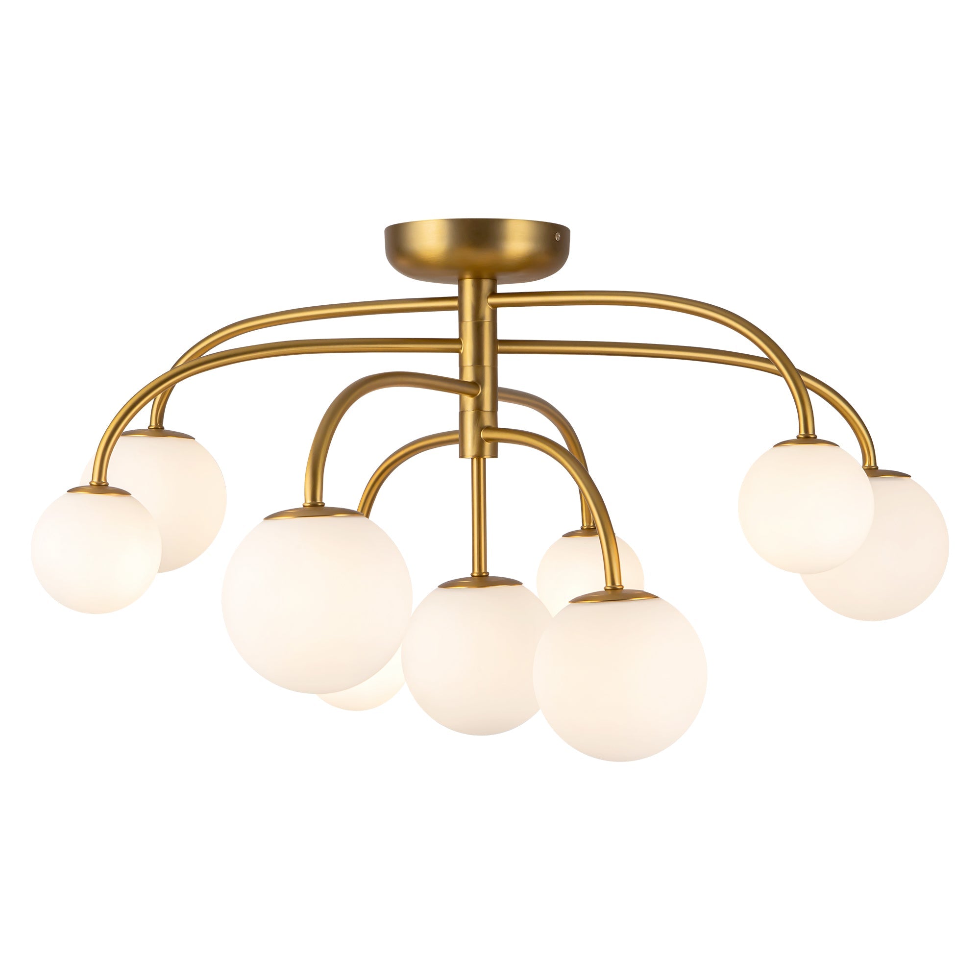 Alora Lighting SF686033BGOP Fiona Semi-Flush Mount