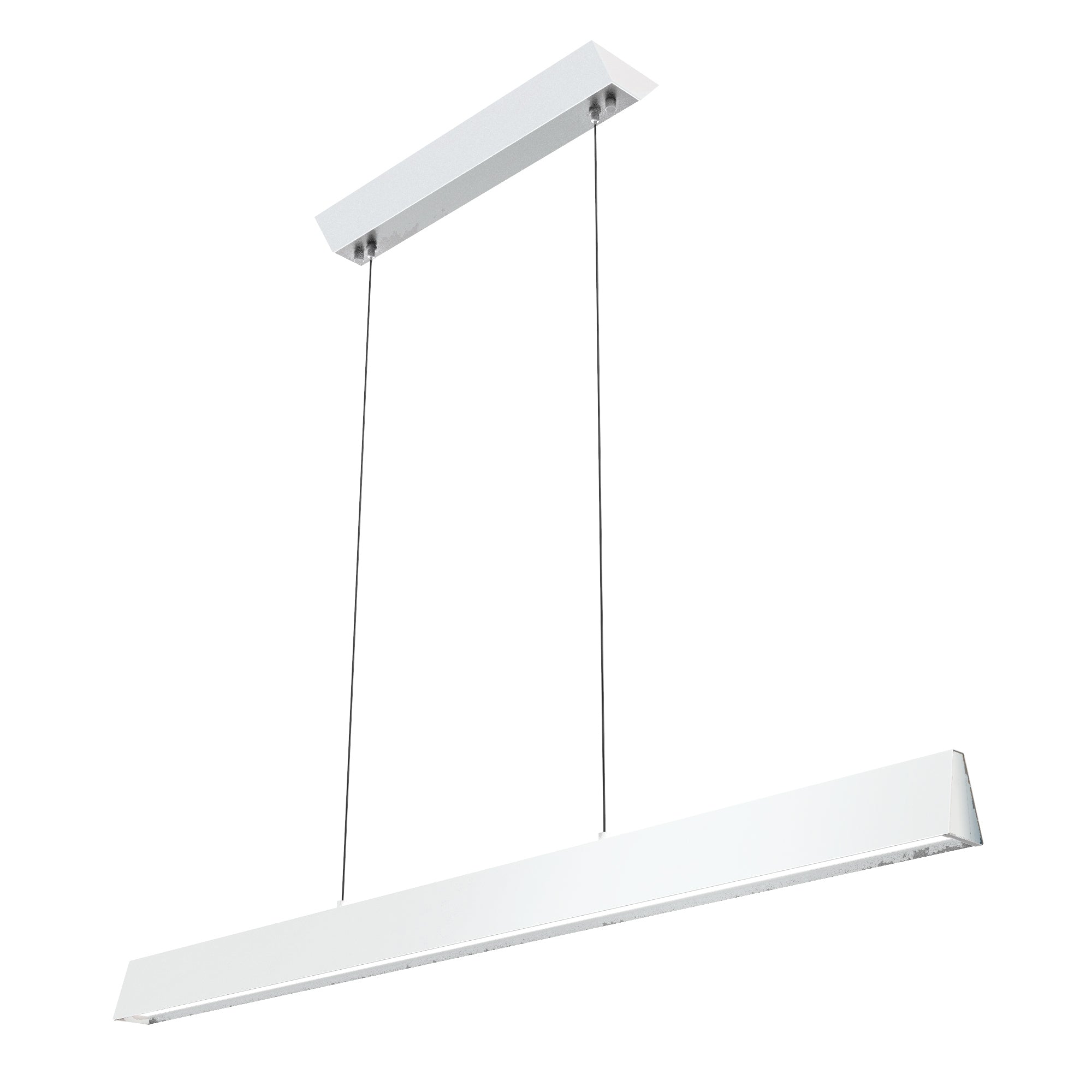 Éclairage Blackjack FLR-48L-WH Flair 48" Suspension linéaire en blanc