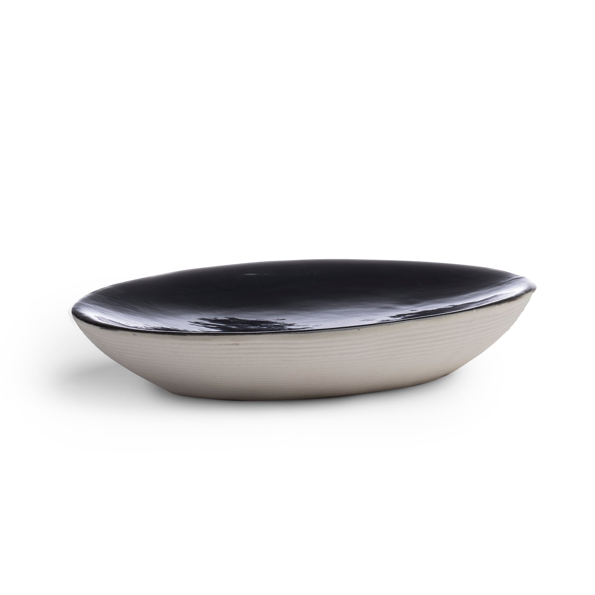 Ivory/Black|Soap Dish