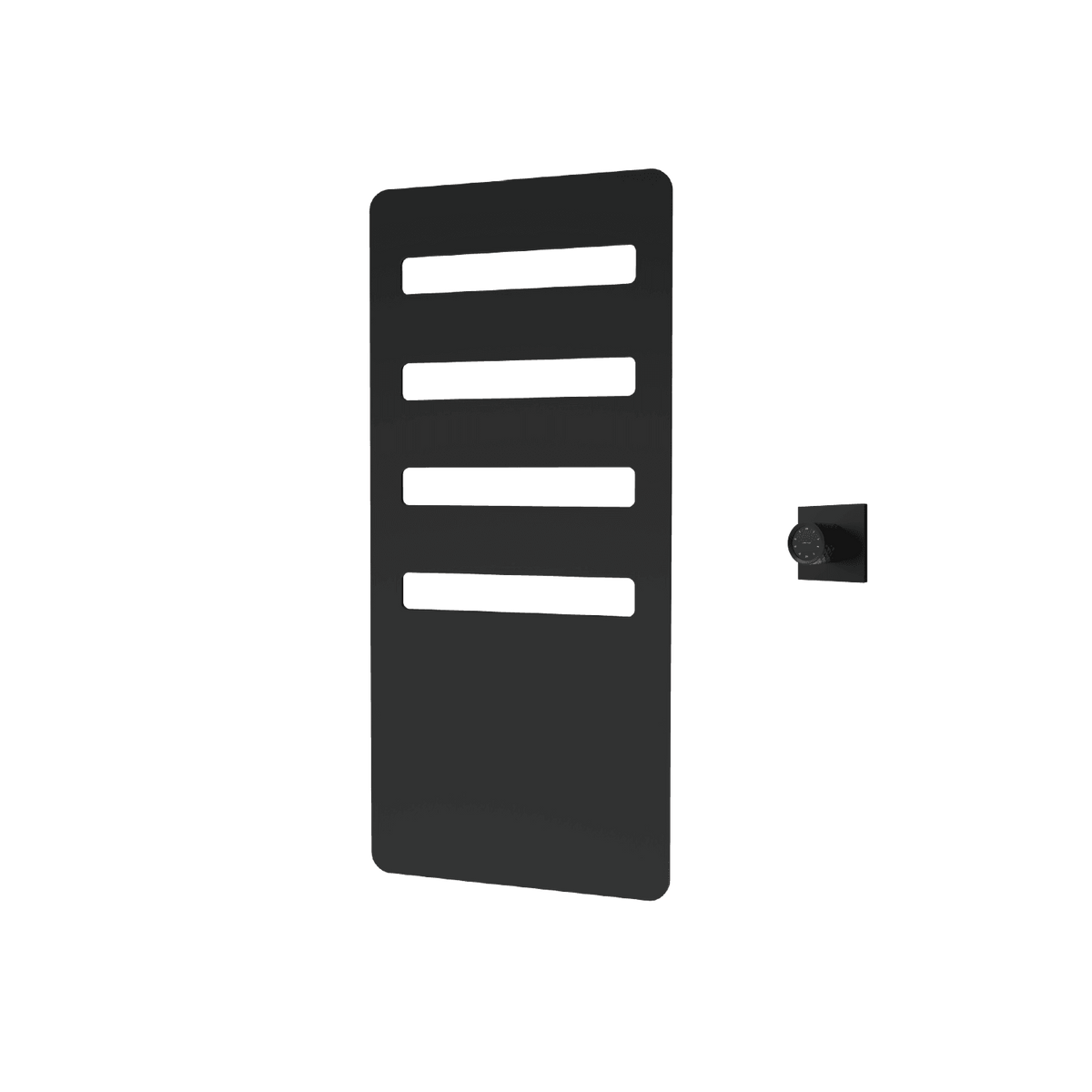 P&Bhusri G07-M-BLK-XM G07 Towel Warmer in Matte Black