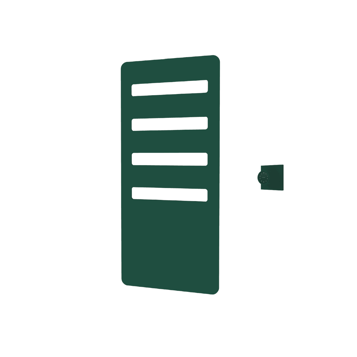 P&Bhusri G07-M-EGR-XM G07 Towel Warmer in Emerald Green