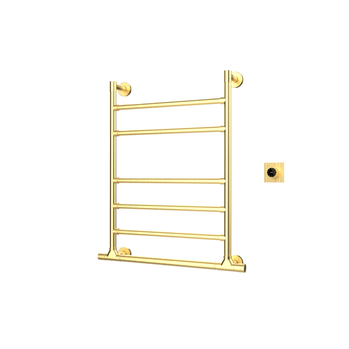 P&Bhusri G10-M-BBR-XM G10 Towel Warmer in PVD Brushed Brass