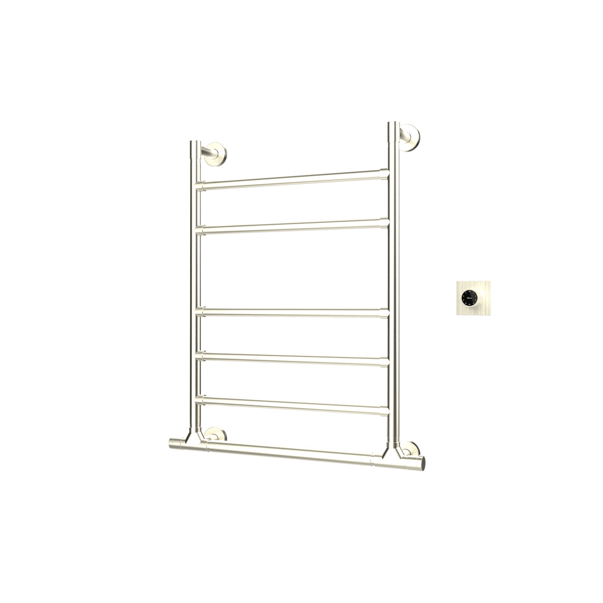 P&Bhusri G10-M-BWG-XM G10 Towel Warmer in PVD Brushed White Gold