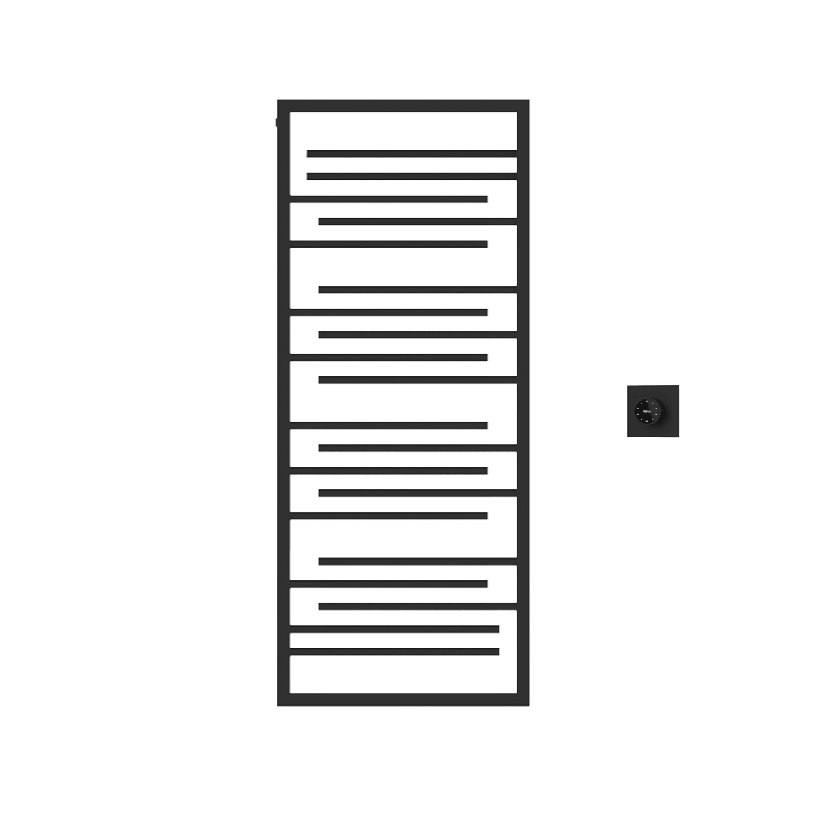 P&Bhusri G22-M-BLK-XM G22 Towel Warmer in Matte Black