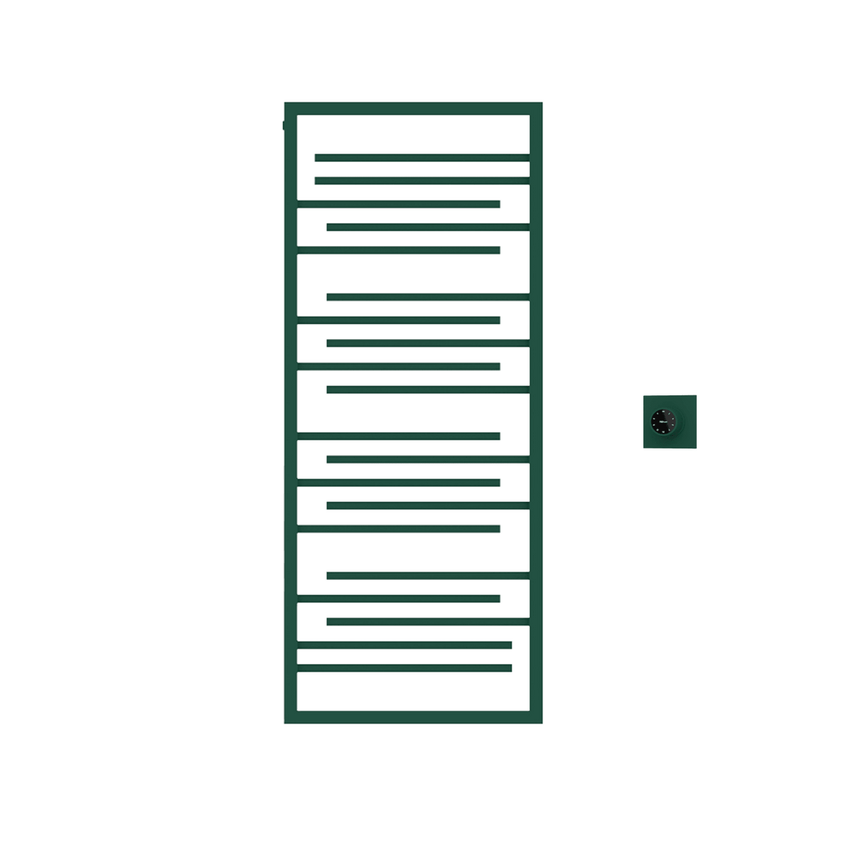 P&Bhusri G22-M-EGR-XM G22 Towel Warmer in Emerald Green