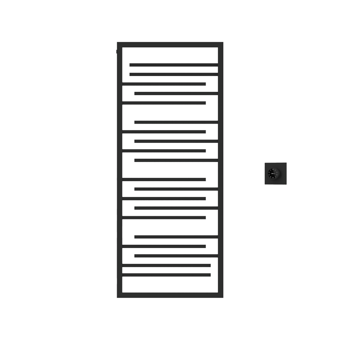 P&Bhusri G22-M-MBL-XM G22 Towel Warmer in Mist Black