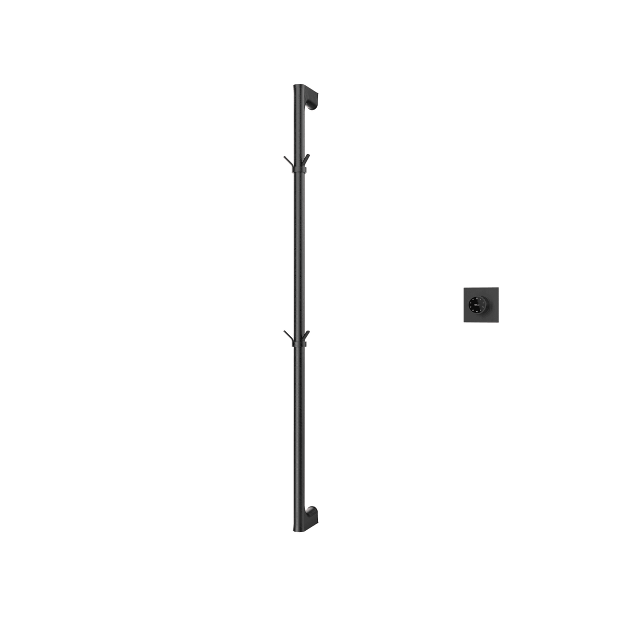 P&Bhusri G27-M-BBN-XM G27 Towel Warmer in PVD Brushed Black Nickel