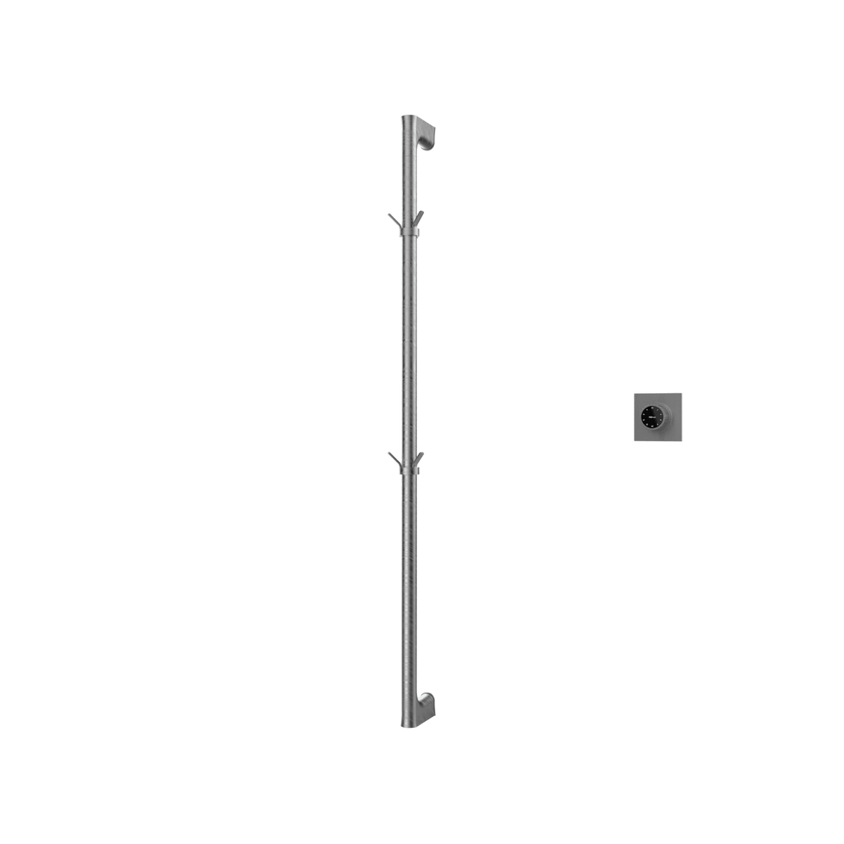 P&Bhusri G27-M-GML-XM G27 Towel Warmer in PVD Gun Metal