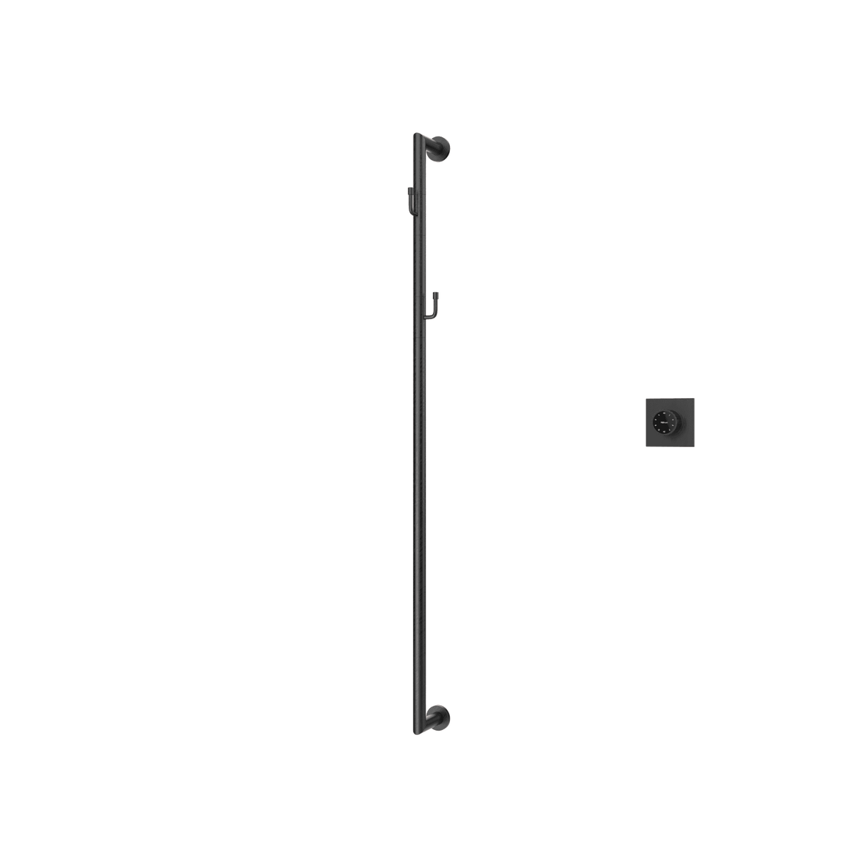 P&Bhusri G28-M-BBN-XM G28 Towel Warmer in PVD Brushed Black Nickel