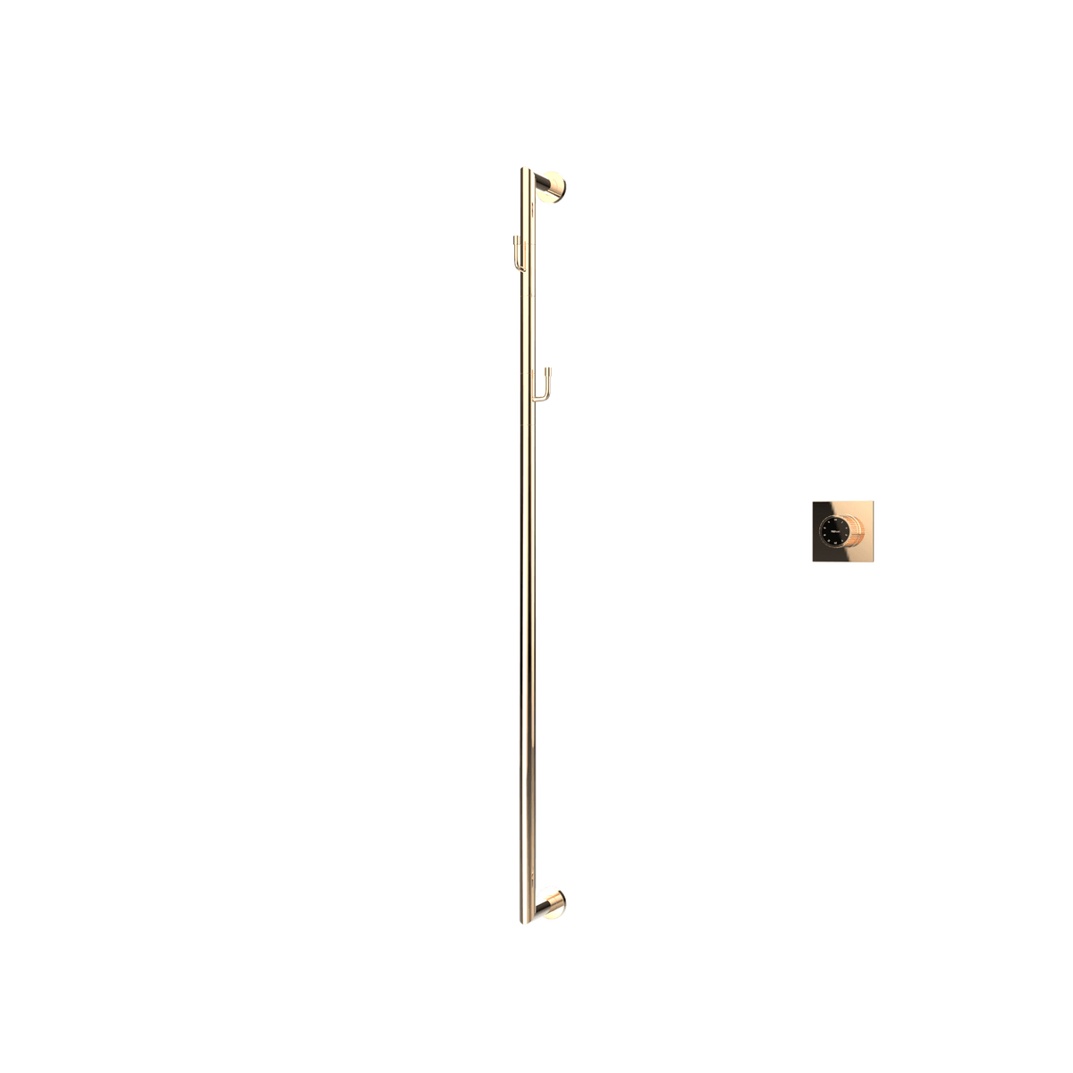 P&Bhusri G28-M-PBZ-XM G28 Towel Warmer in PVD Polished Bronze