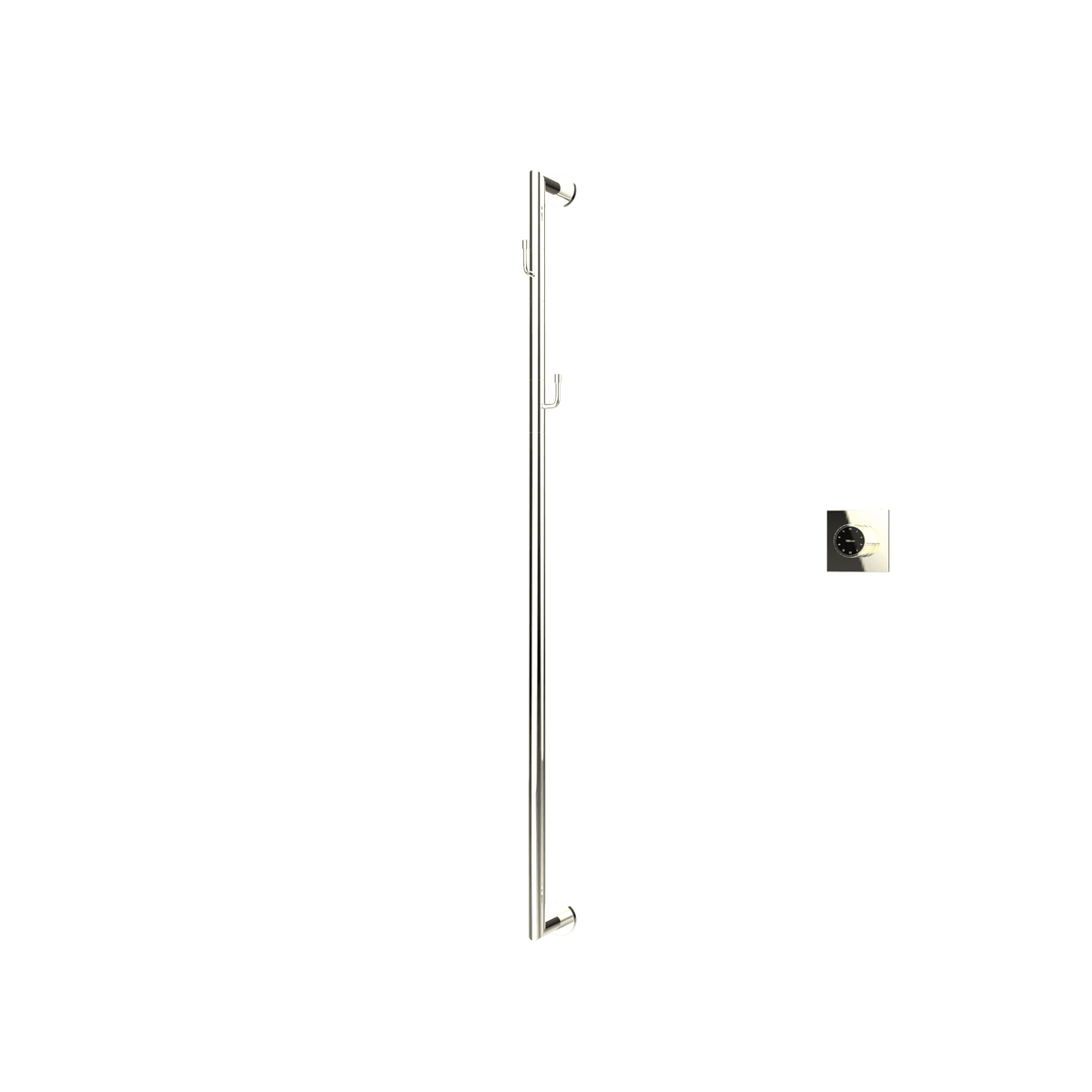 P&Bhusri G28-M-PWG-XM G28 Towel Warmer in PVD Polished White Gold