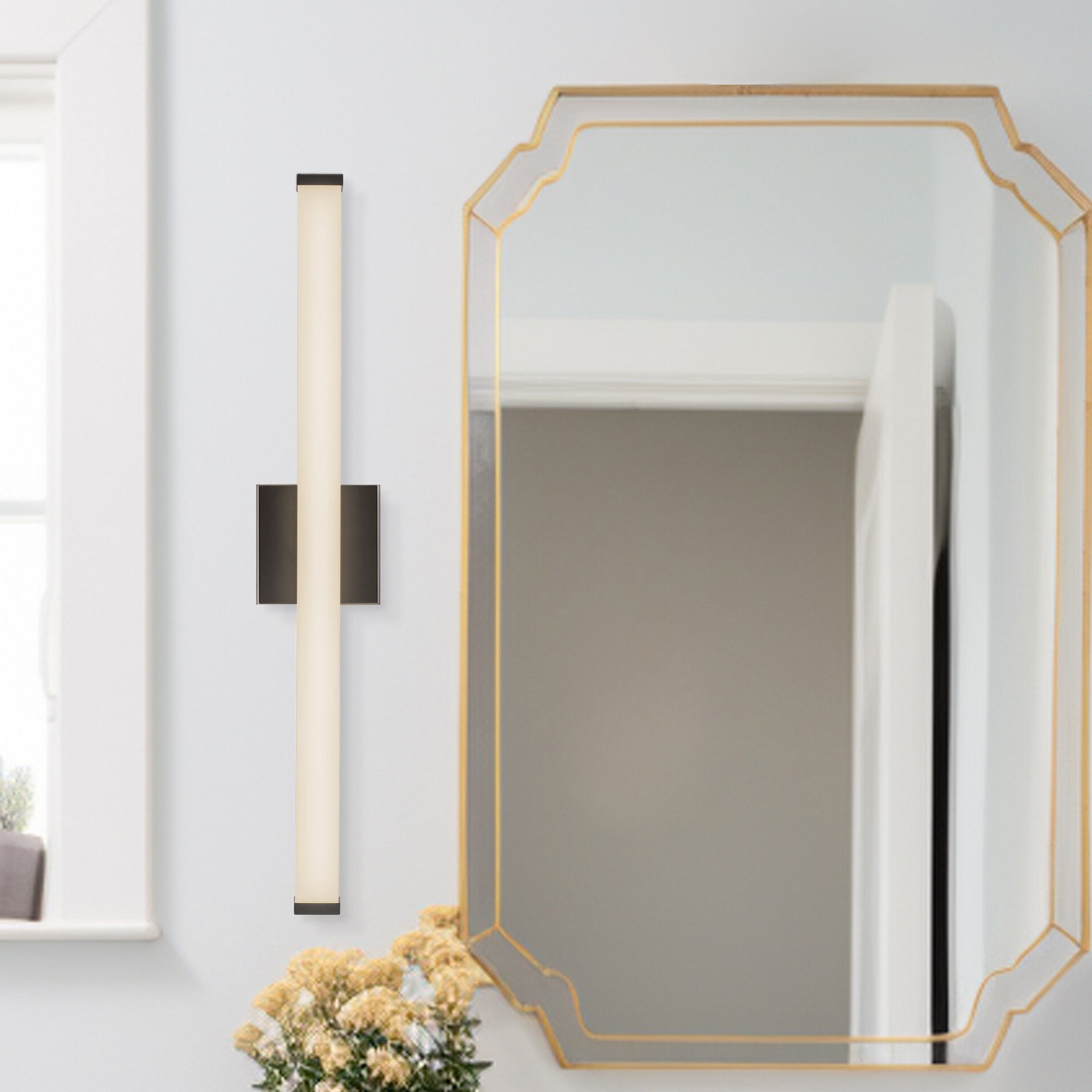 Kuzco Lighting WS30-014-BK Geri Wall/Vanity Light
