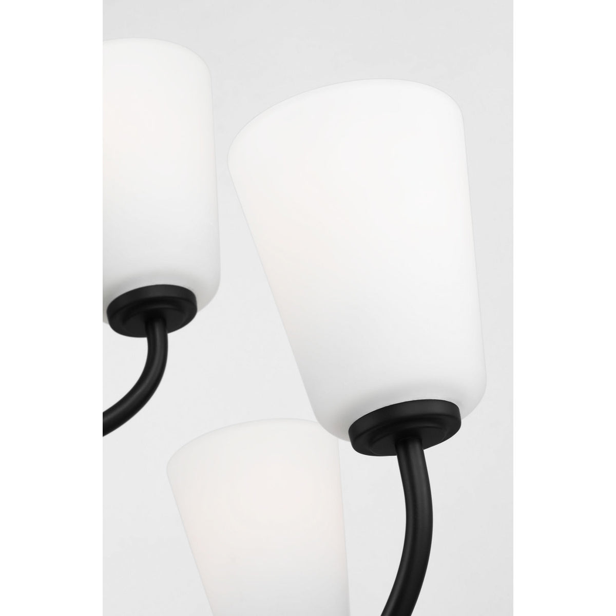 Generation Lighting GLC1139MBK Miles Nine Light Chandelier