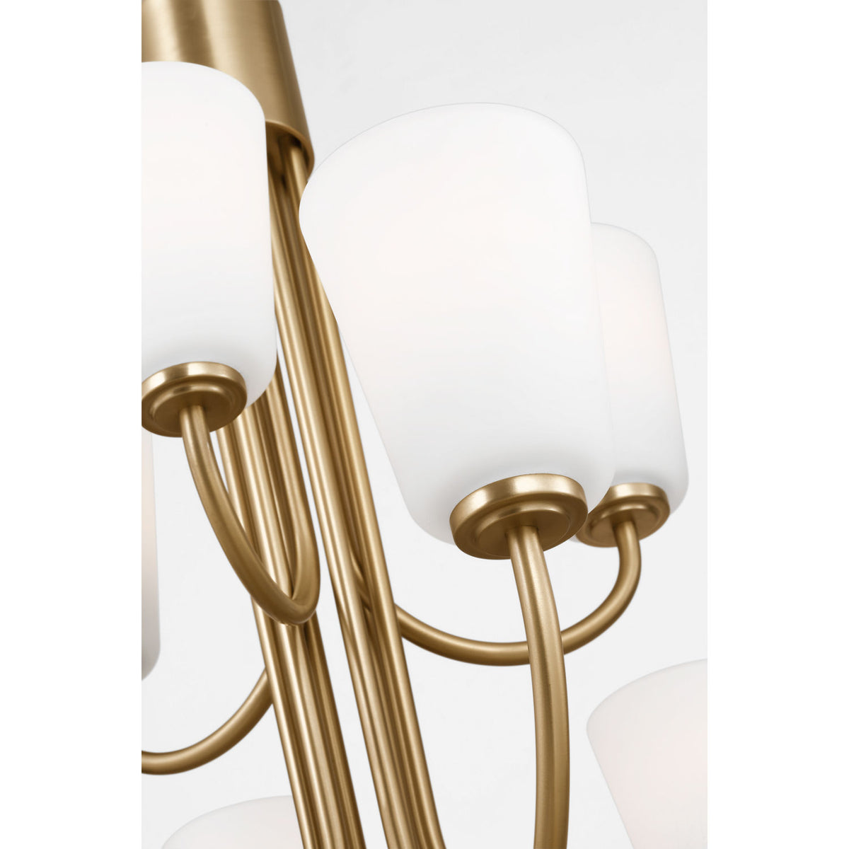 Generation Lighting GLC1139SB Miles Nine Light Chandelier
