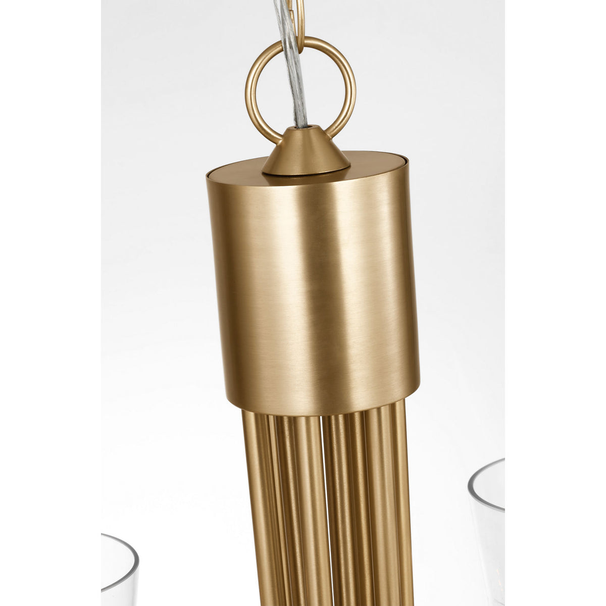 Generation Lighting GLC1169SB Miles Nine Light Chandelier