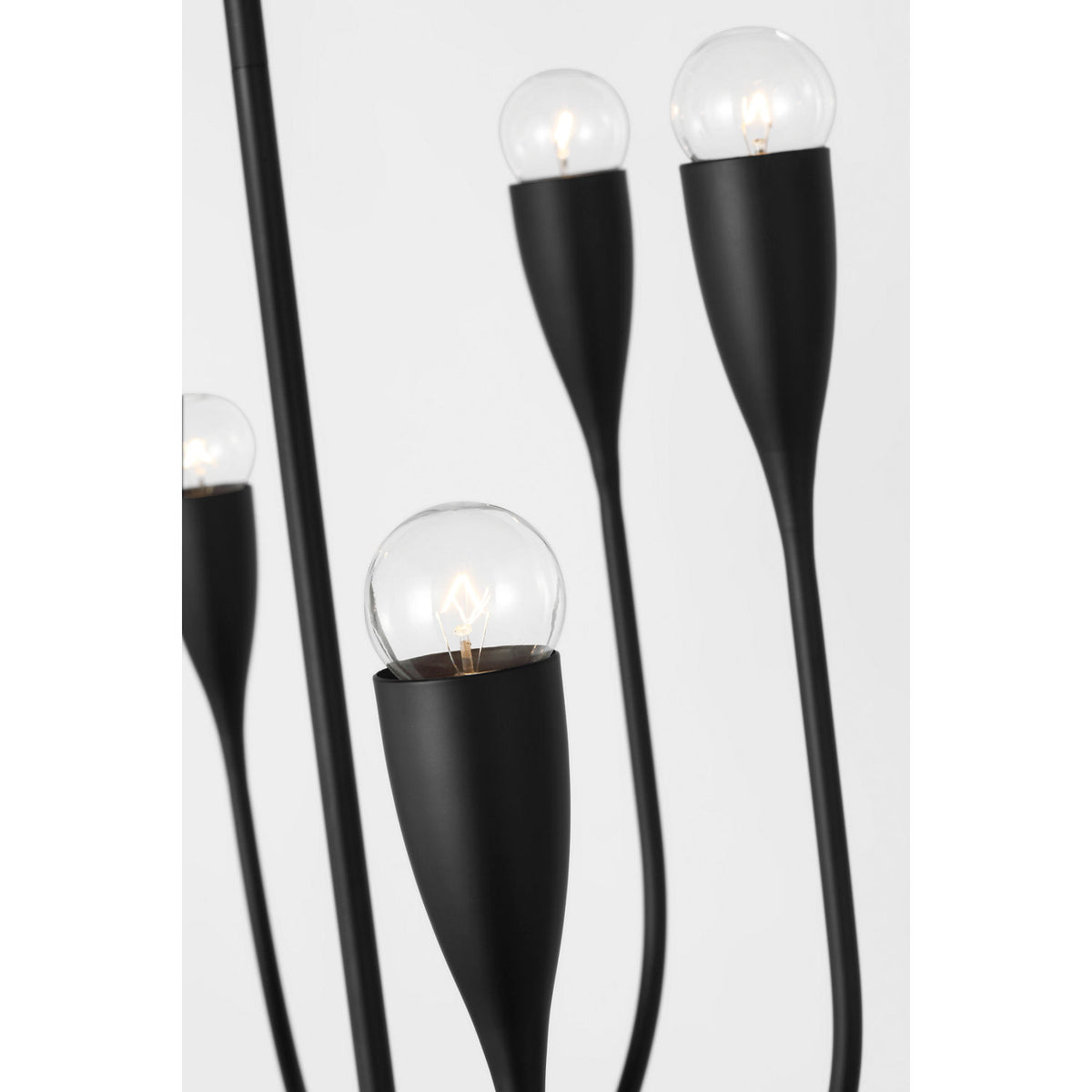 Generation Lighting GLC1218MBK Maya Eight Light Chandelier