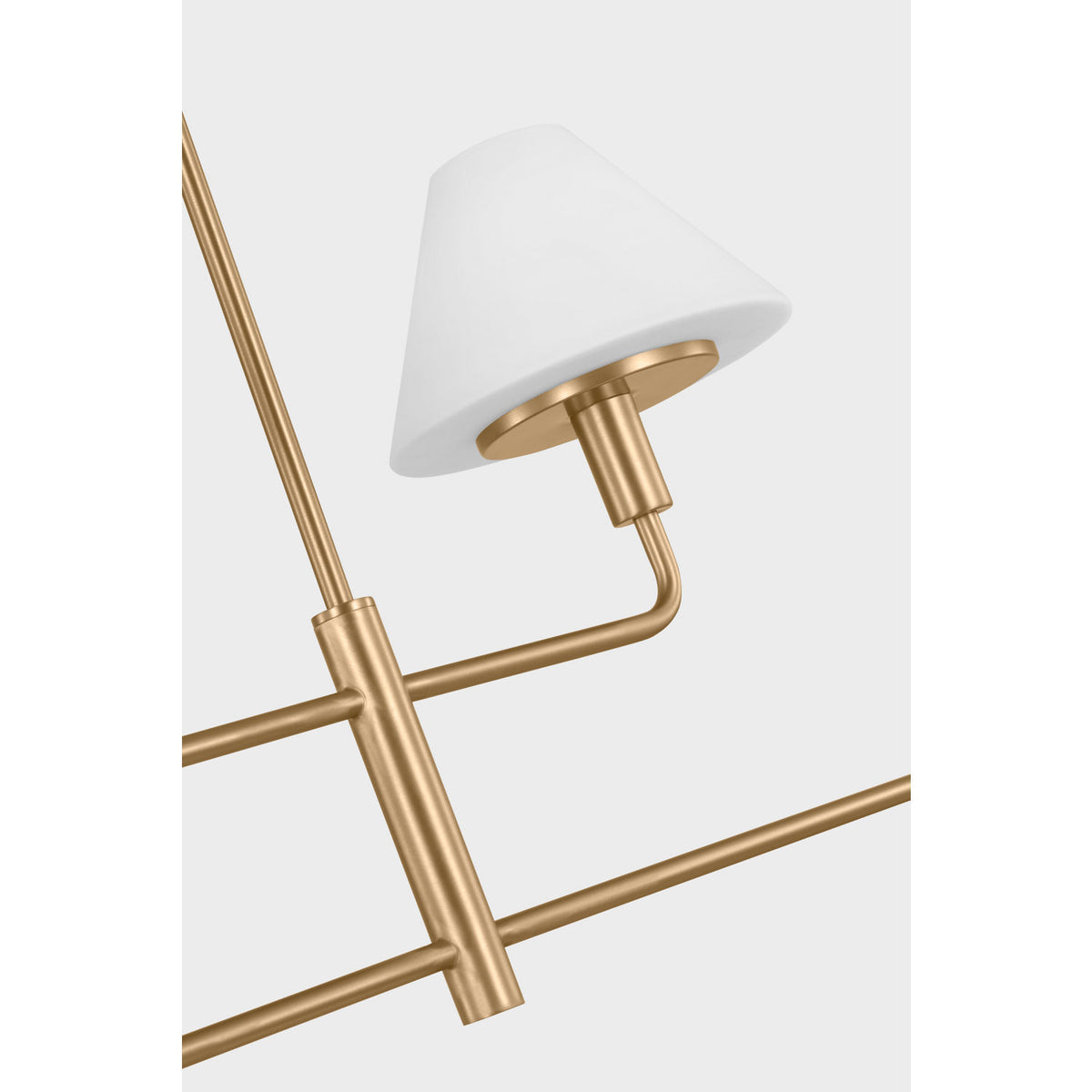 Generation Lighting GLC1244SB Mendota Quatre lampes linéaires Suspendu