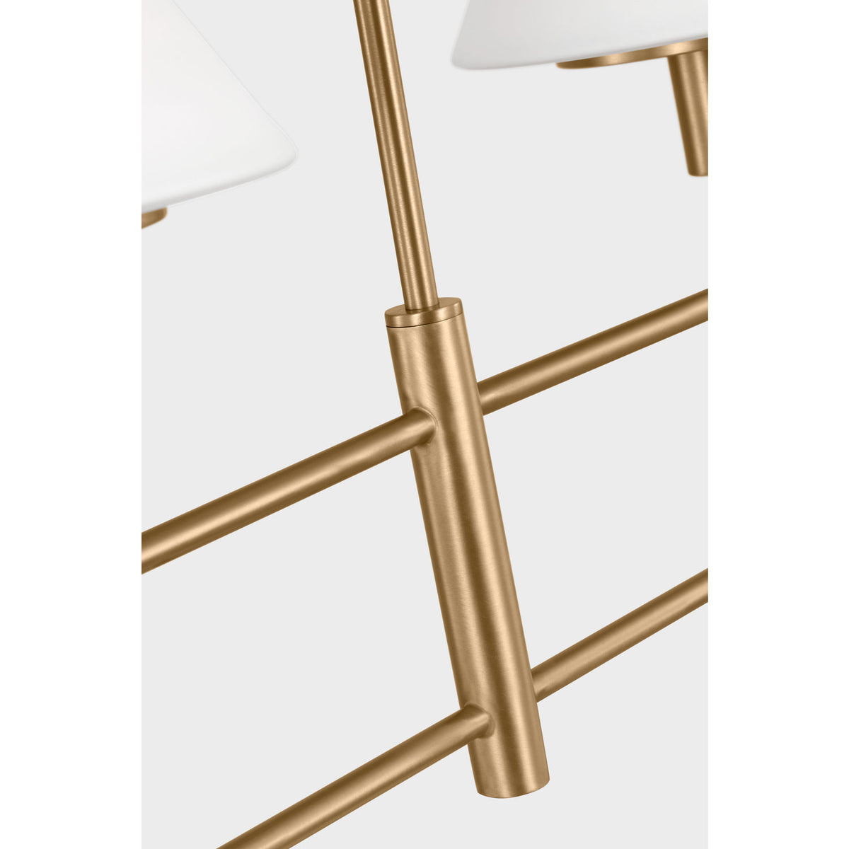 Generation Lighting GLC1244SB Mendota Quatre lampes linéaires Suspendu