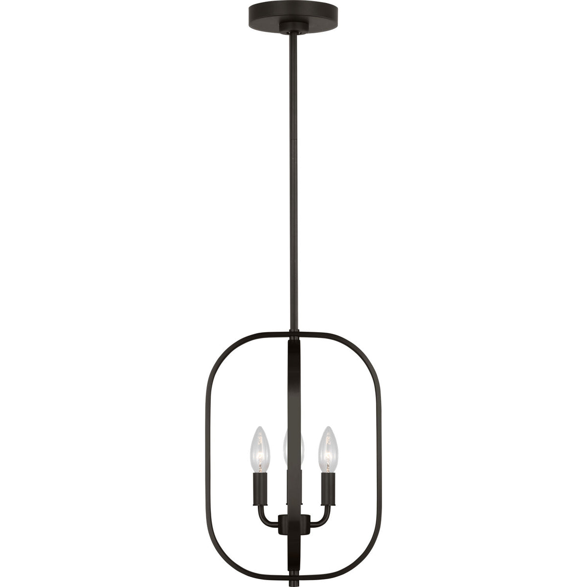 Generation Lighting GLC1293MBK Loretto Small Lantern