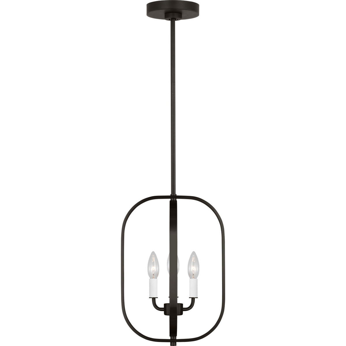 Generation Lighting GLC1293MBK Loretto Small Lantern