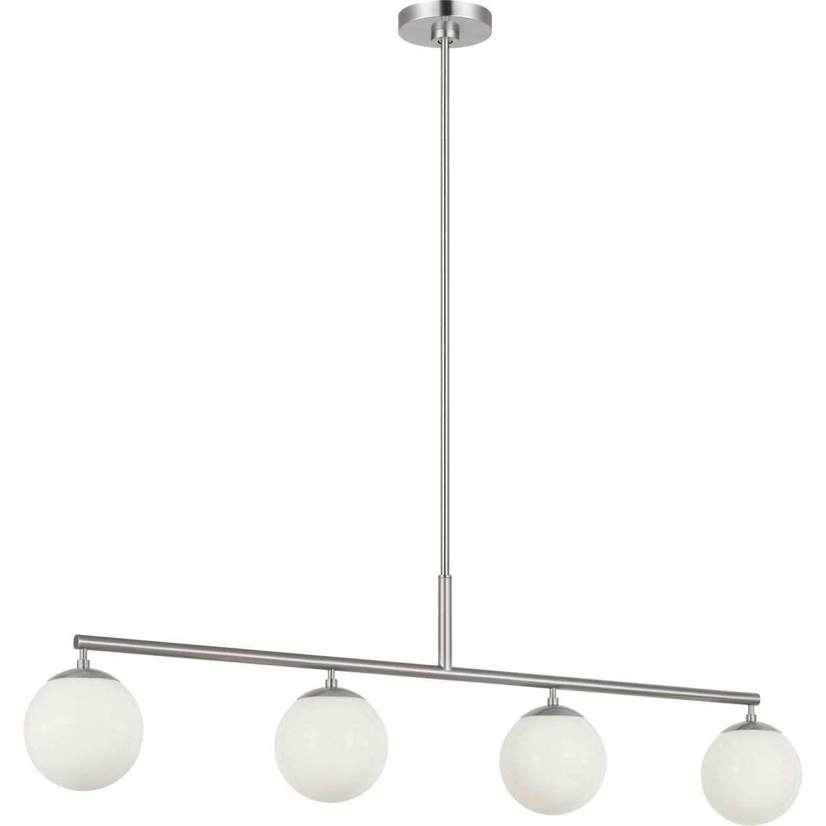 Generation Lighting GLC1814BN Nube Four Light Linear Chandelier