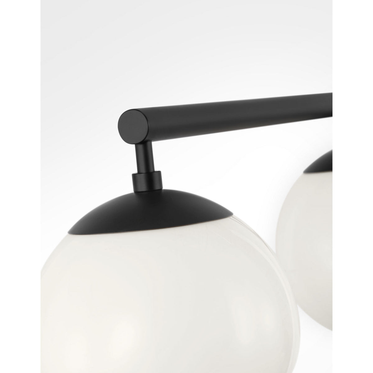 Generation Lighting GLC1814MBK Nube Four Light Linear Chandelier