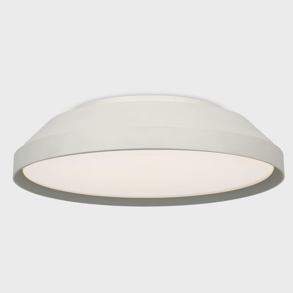 Generation Lighting GLF1981MWT Nevado 12 Led Flush Mount