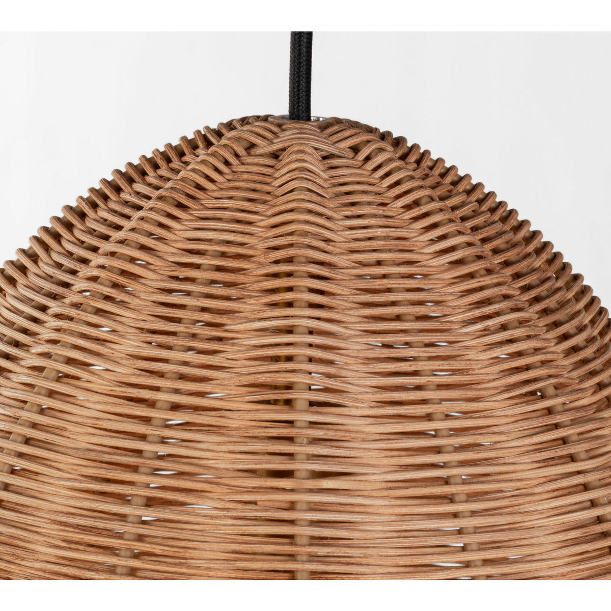 Visual Comfort Studio Collection GLP1071BBS-BRTN Norman Wicker Pendant