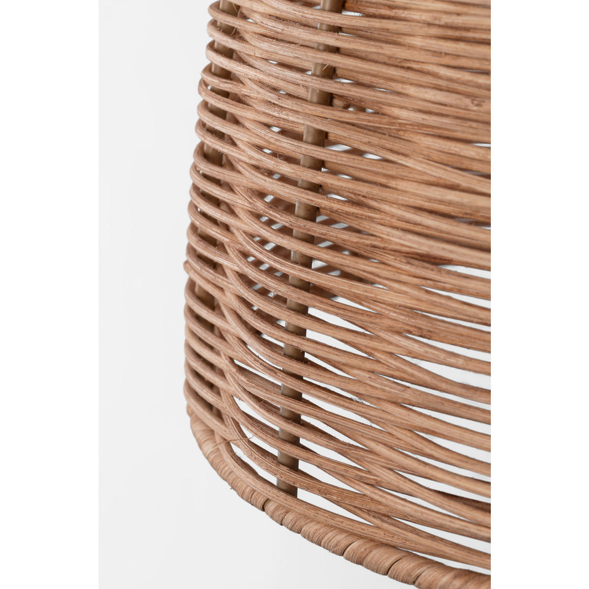 Visual Comfort Studio Collection GLP1081BBS-BRTN Norman Wicker Pendant