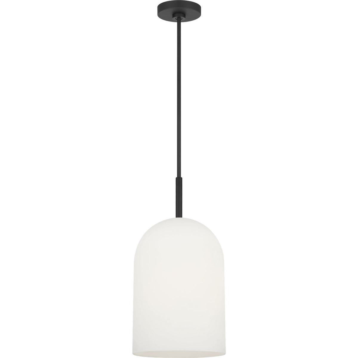 Éclairage Generation Lighting GLP1941MBK Neblina One Light Suspension