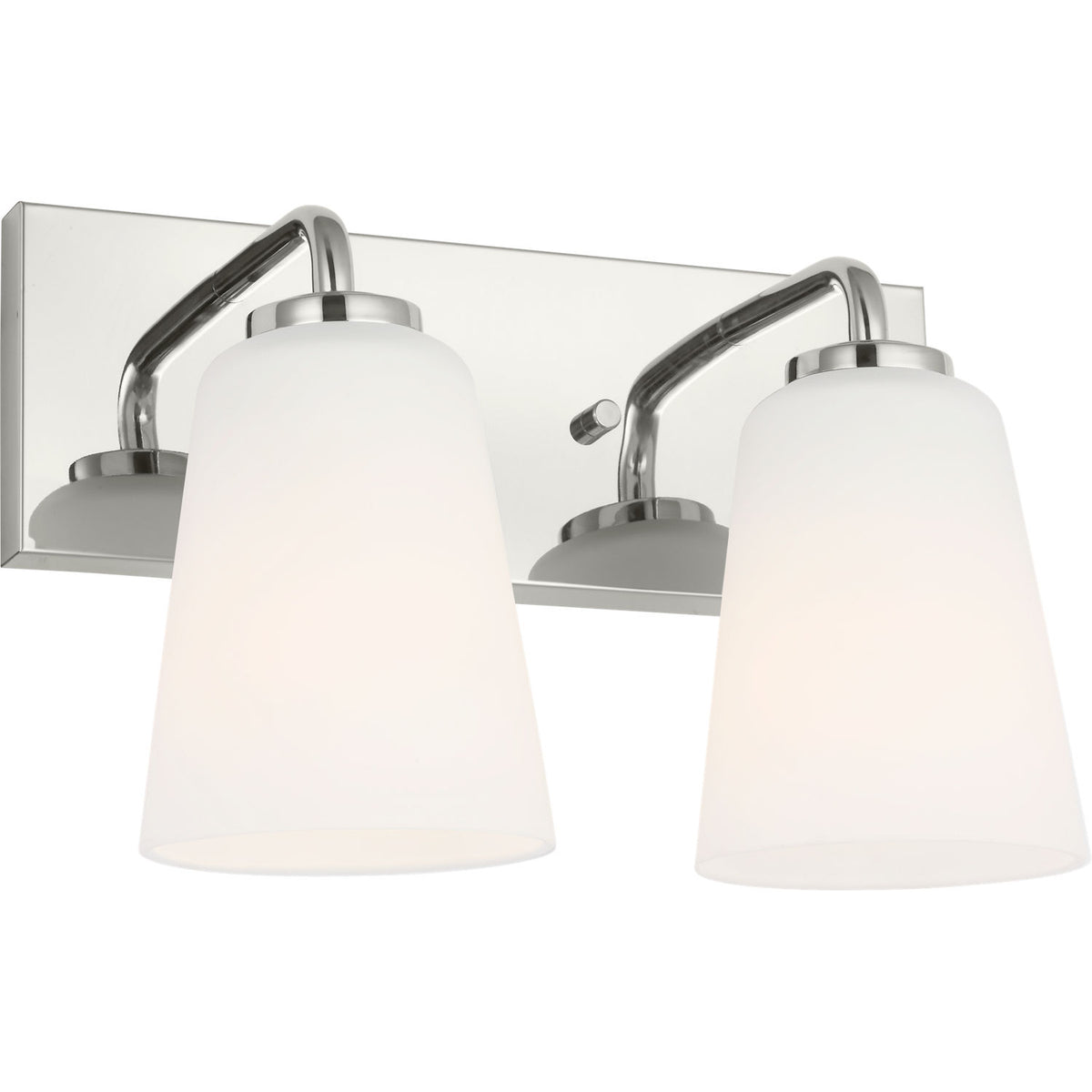 Projecteur de salle de bain Generation Lighting GLV1052CH Miles à deux lumières