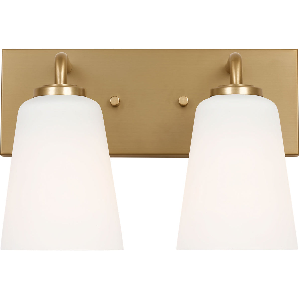 Projecteur de salle de bain Generation Lighting GLV1052SB Miles à deux lumières