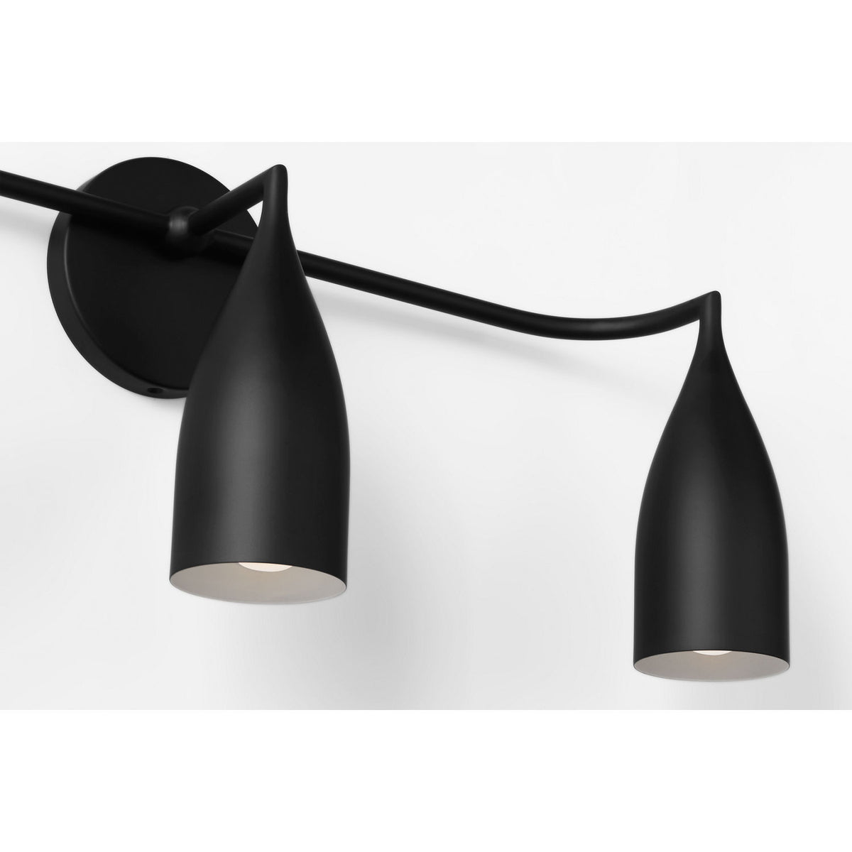 Generation Lighting GLV1083MBK Maya Three Light Bath