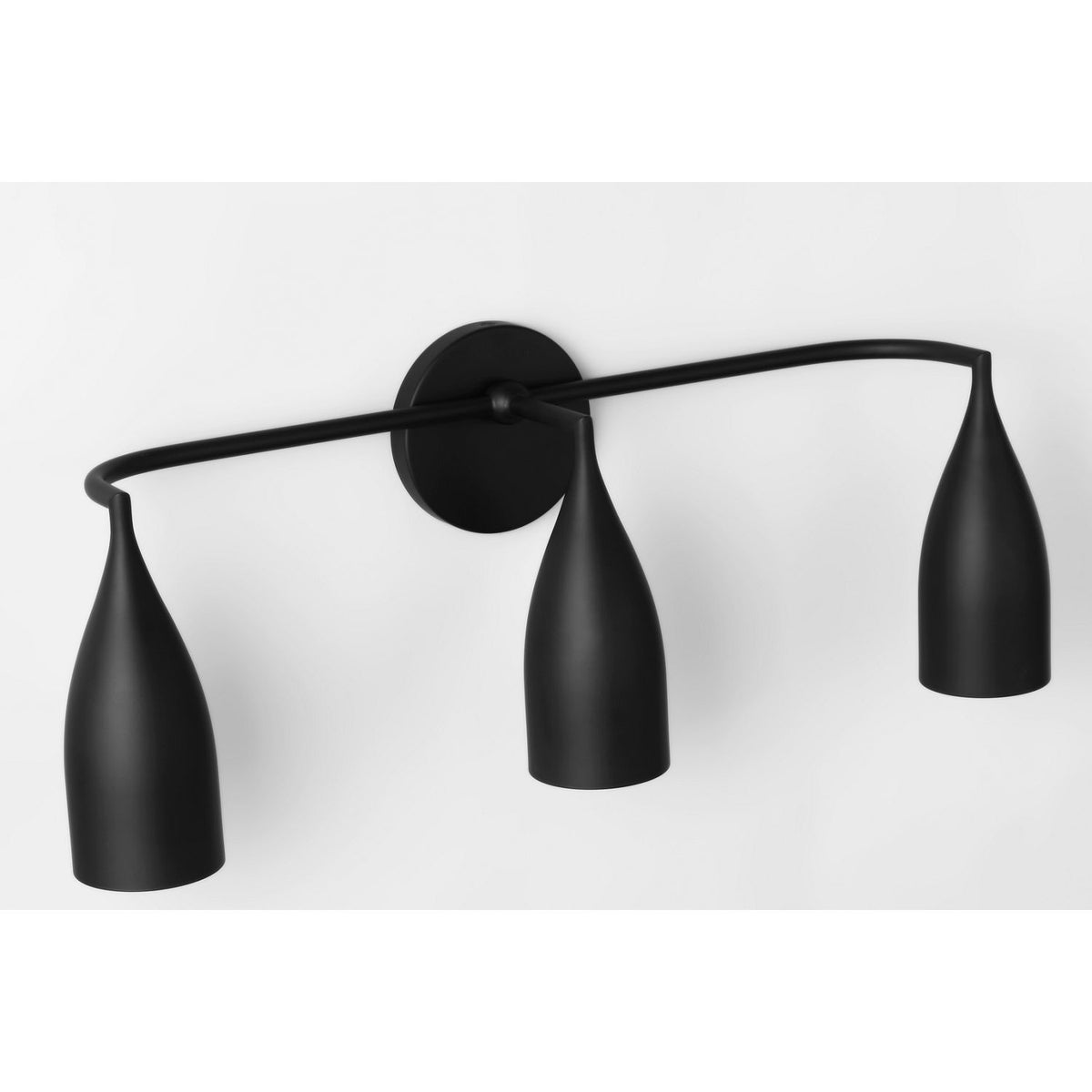 Generation Lighting GLV1083MBK Maya Three Light Bath