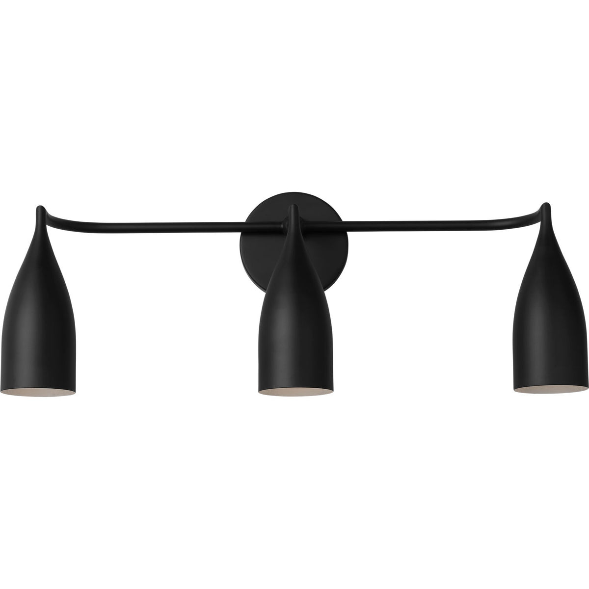 Generation Lighting GLV1083MBK Maya Three Light Bath
