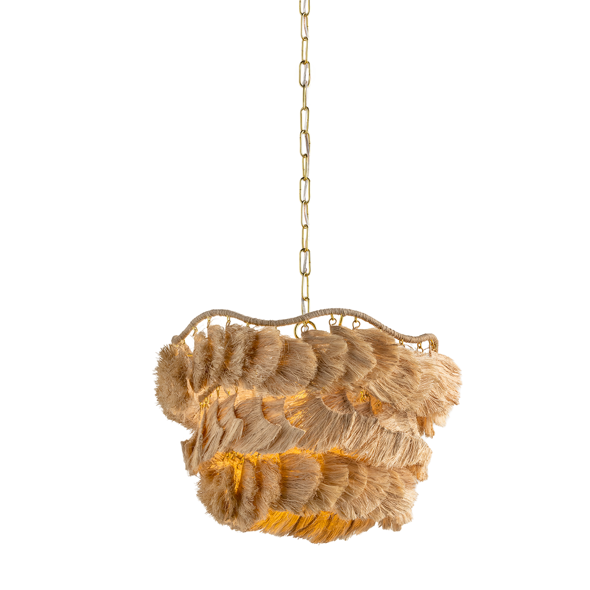 Mitzi H1071801S-AGB Daria Chandelier in Aged Brass
