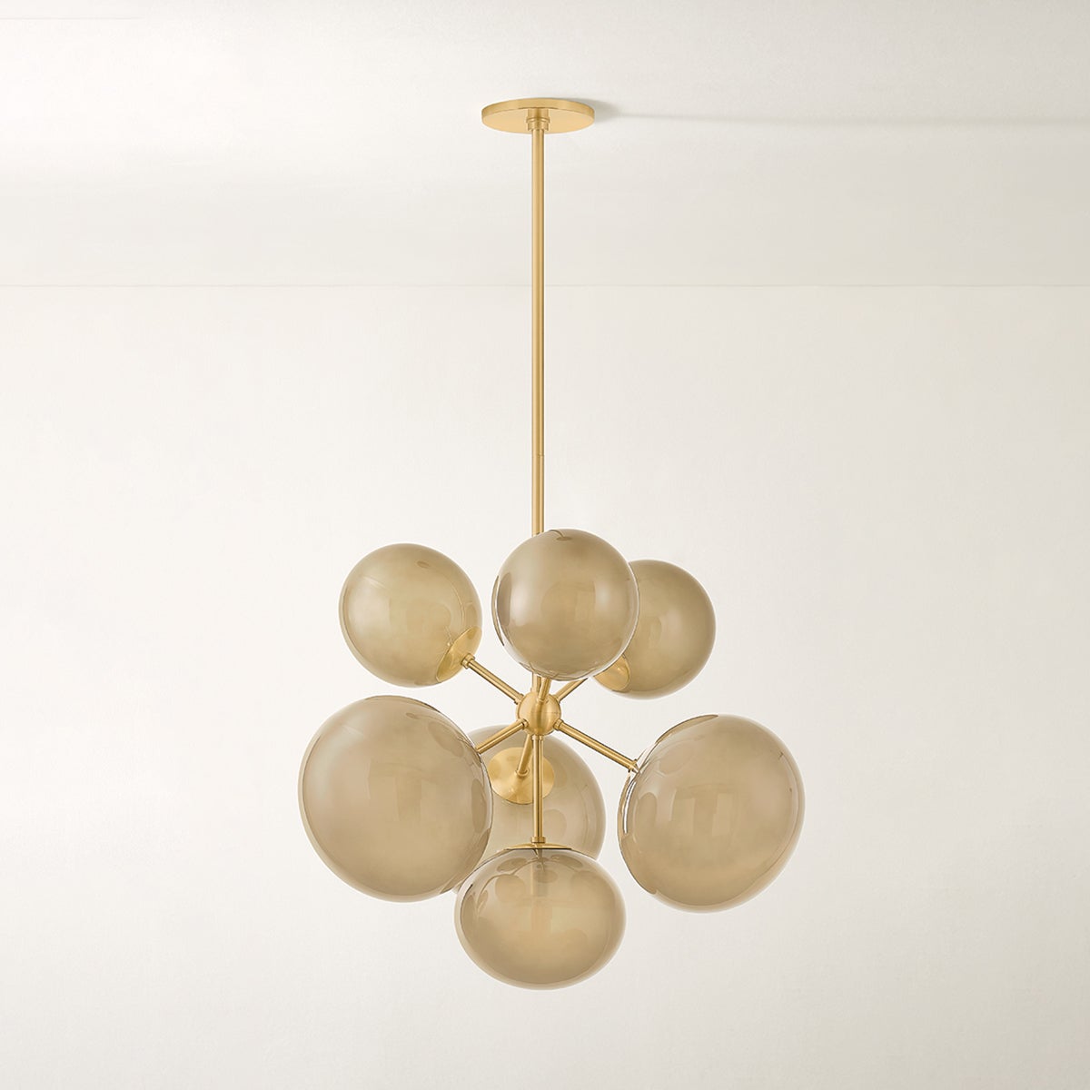 Mitzi H1073807-AGB Zaley Chandelier in Aged Brass