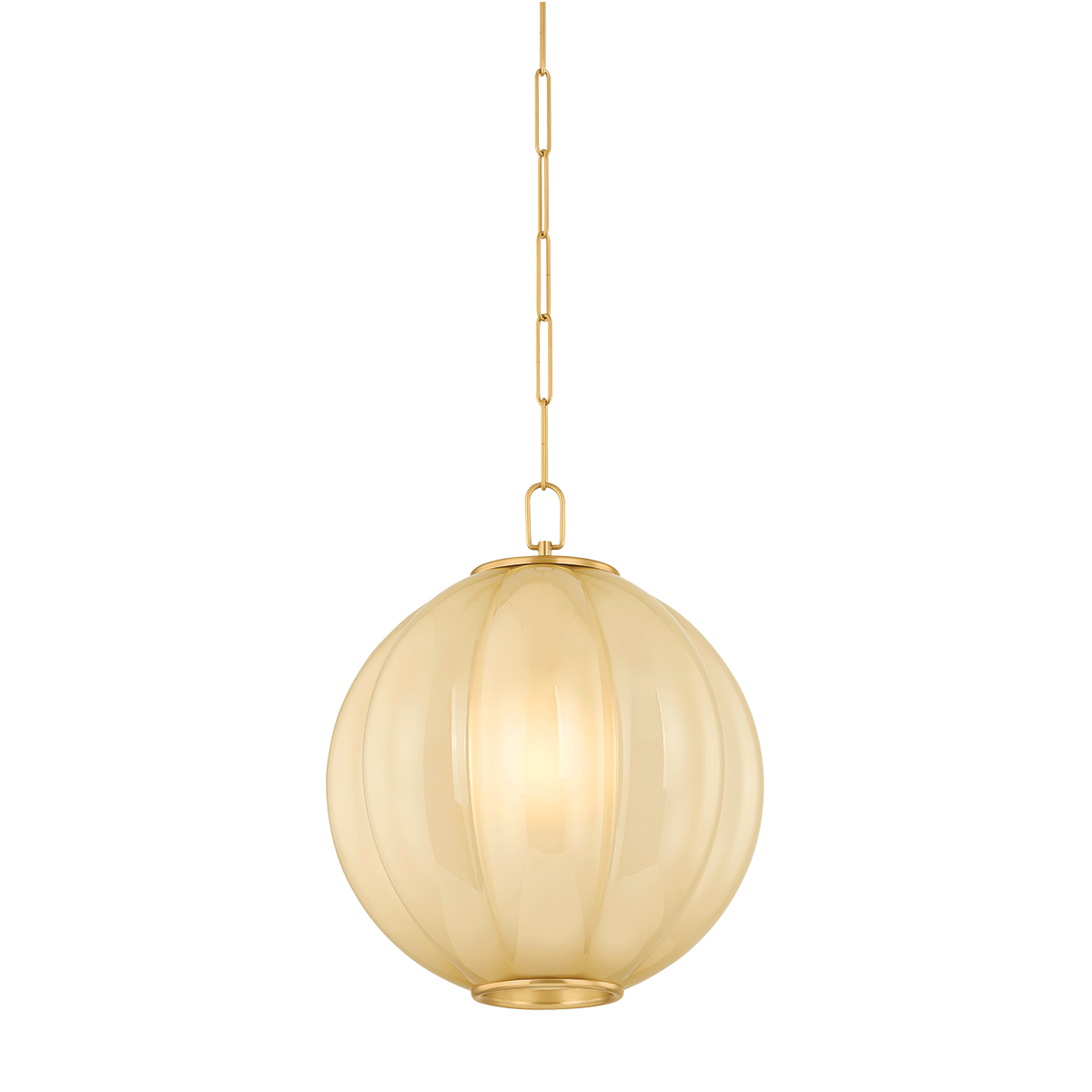 Mitzi Canada - H1091701L-AGB - Une lampe Suspension - Bernadine - Laiton vieilli